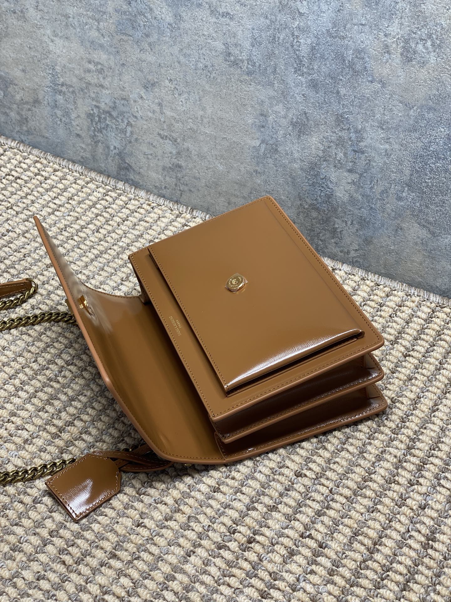 Ysl Basic Bag Gold M-l-s