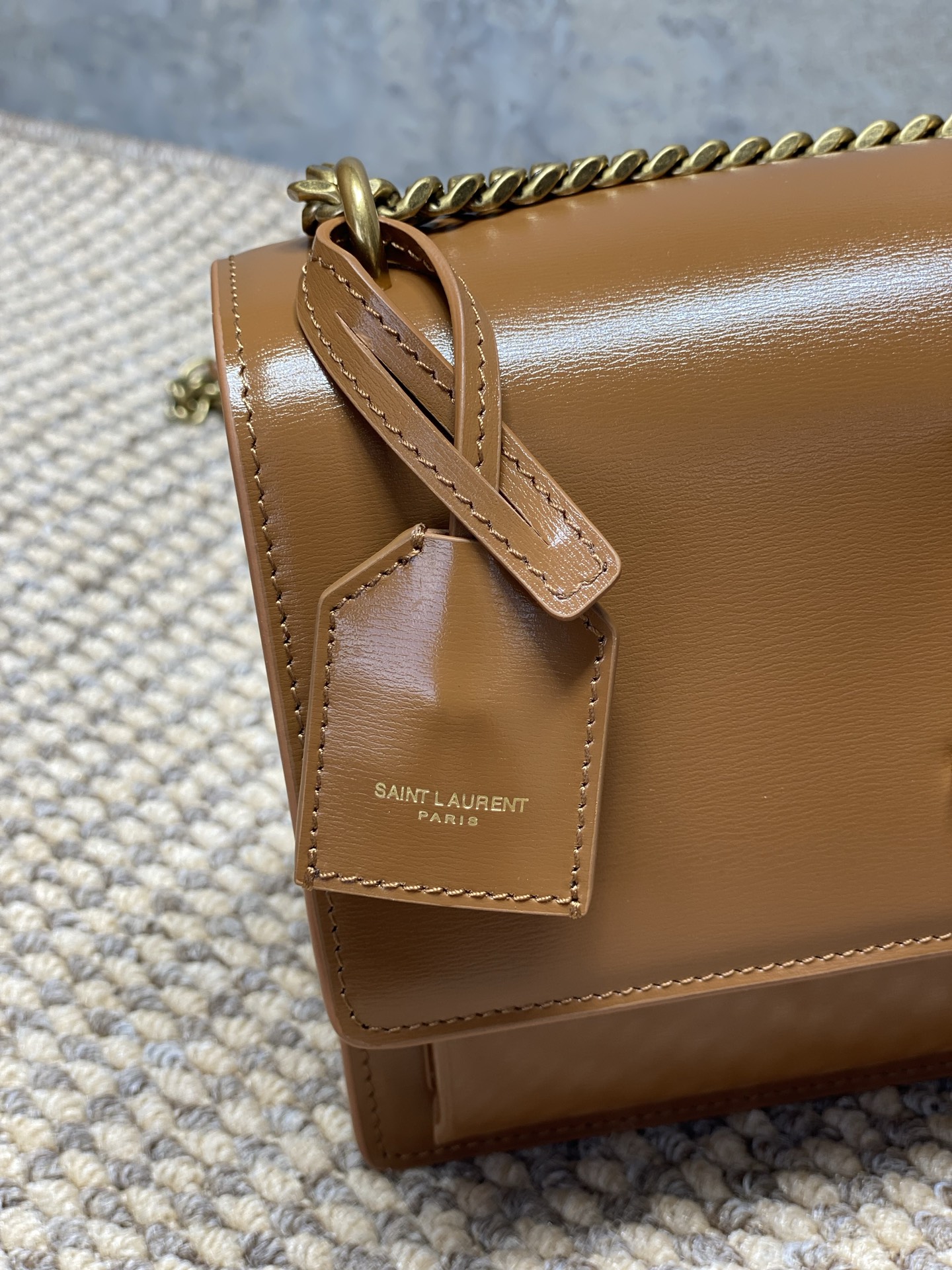 Ysl Basic Bag Gold M-l-s