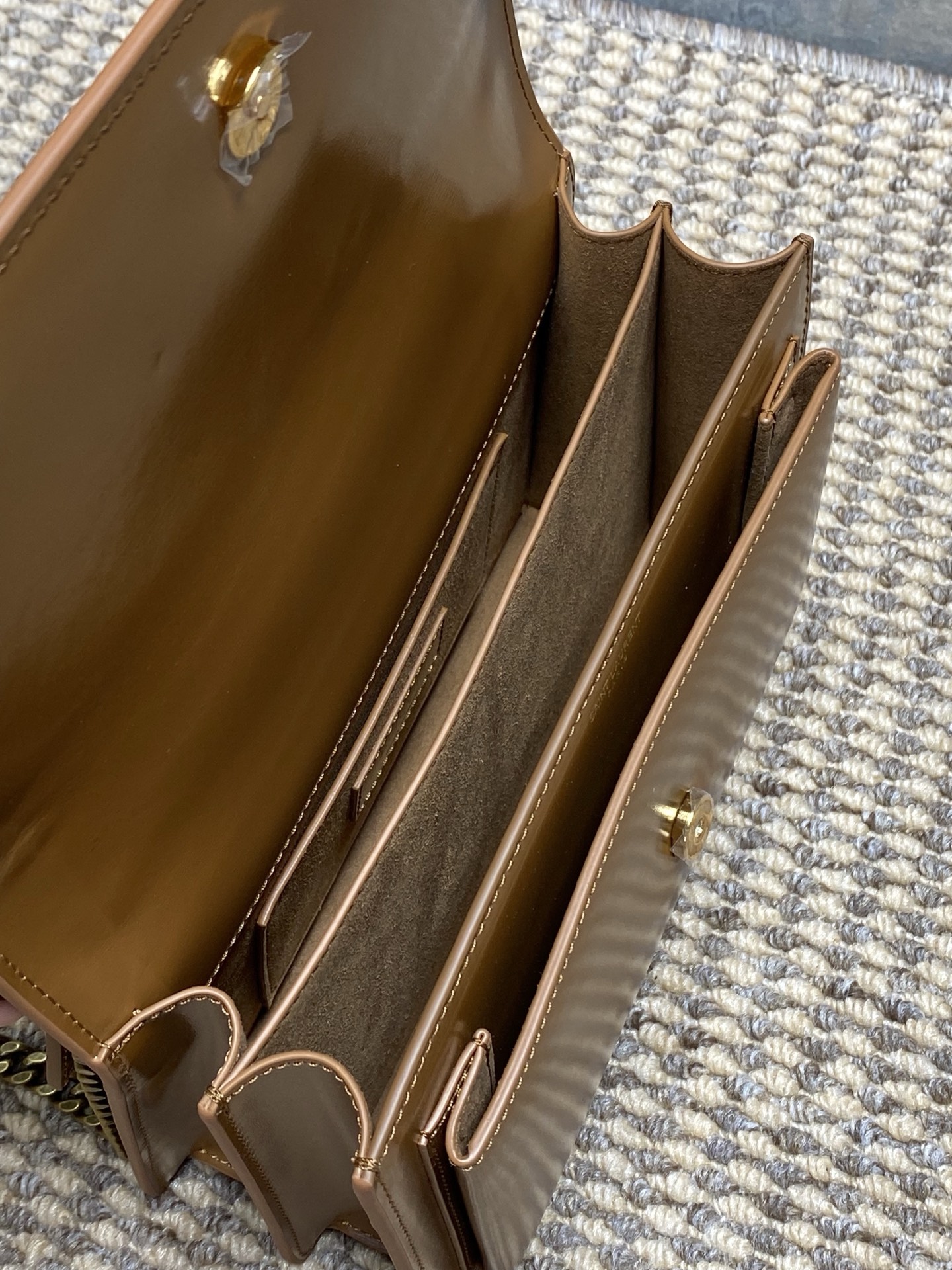 Ysl Basic Bag Gold M-l-s