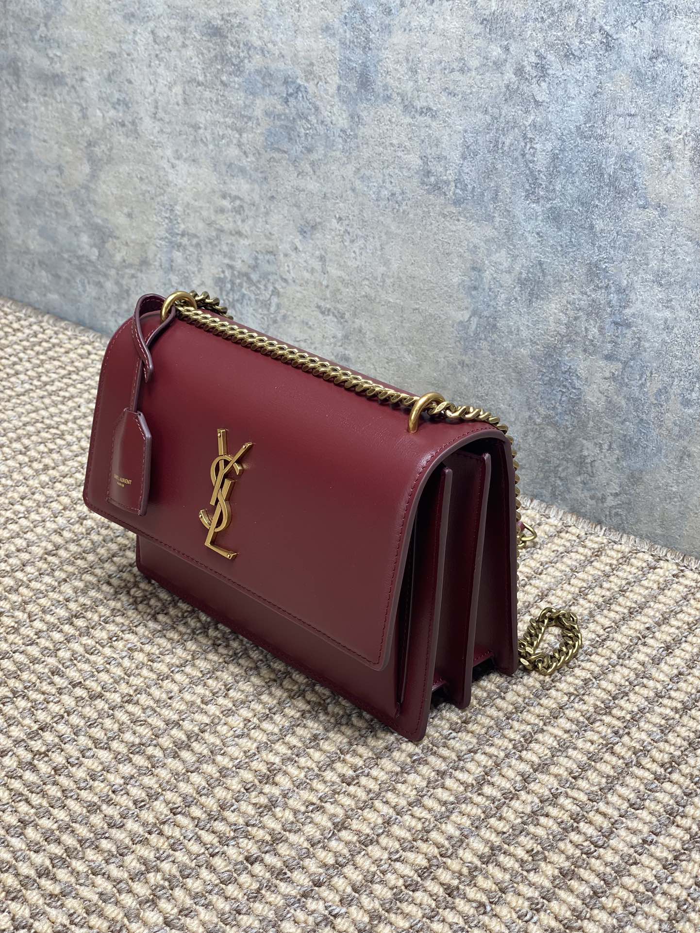 Ysl Basic Bag Gold M-l-s