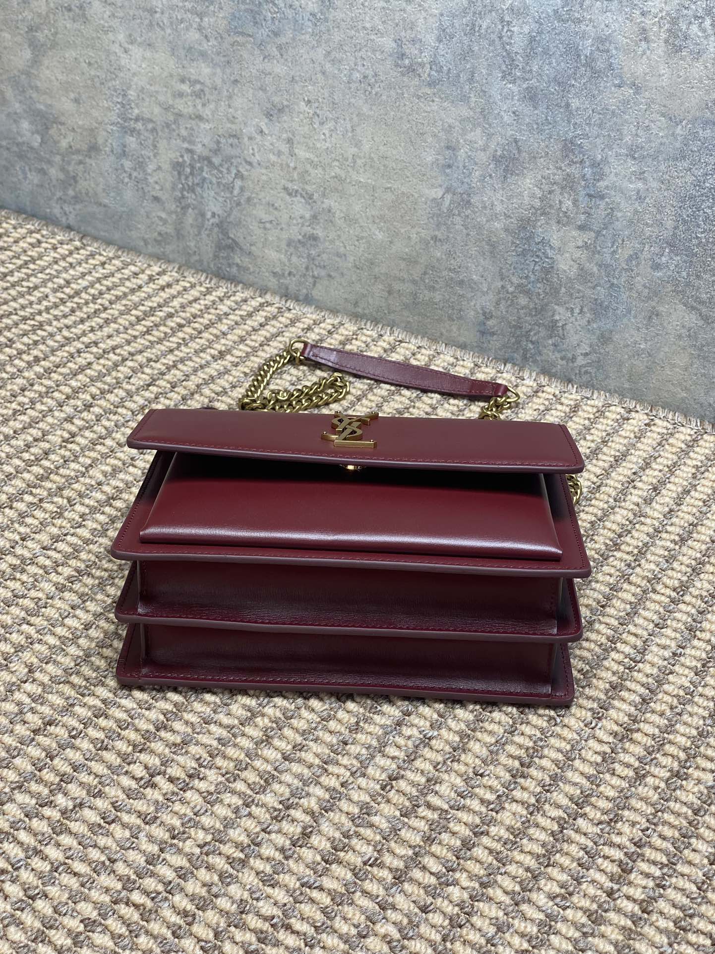 Ysl Basic Bag Gold M-l-s