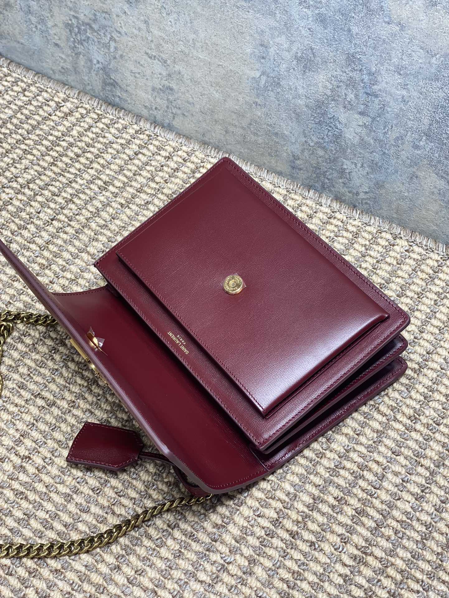 Ysl Basic Bag Gold M-l-s