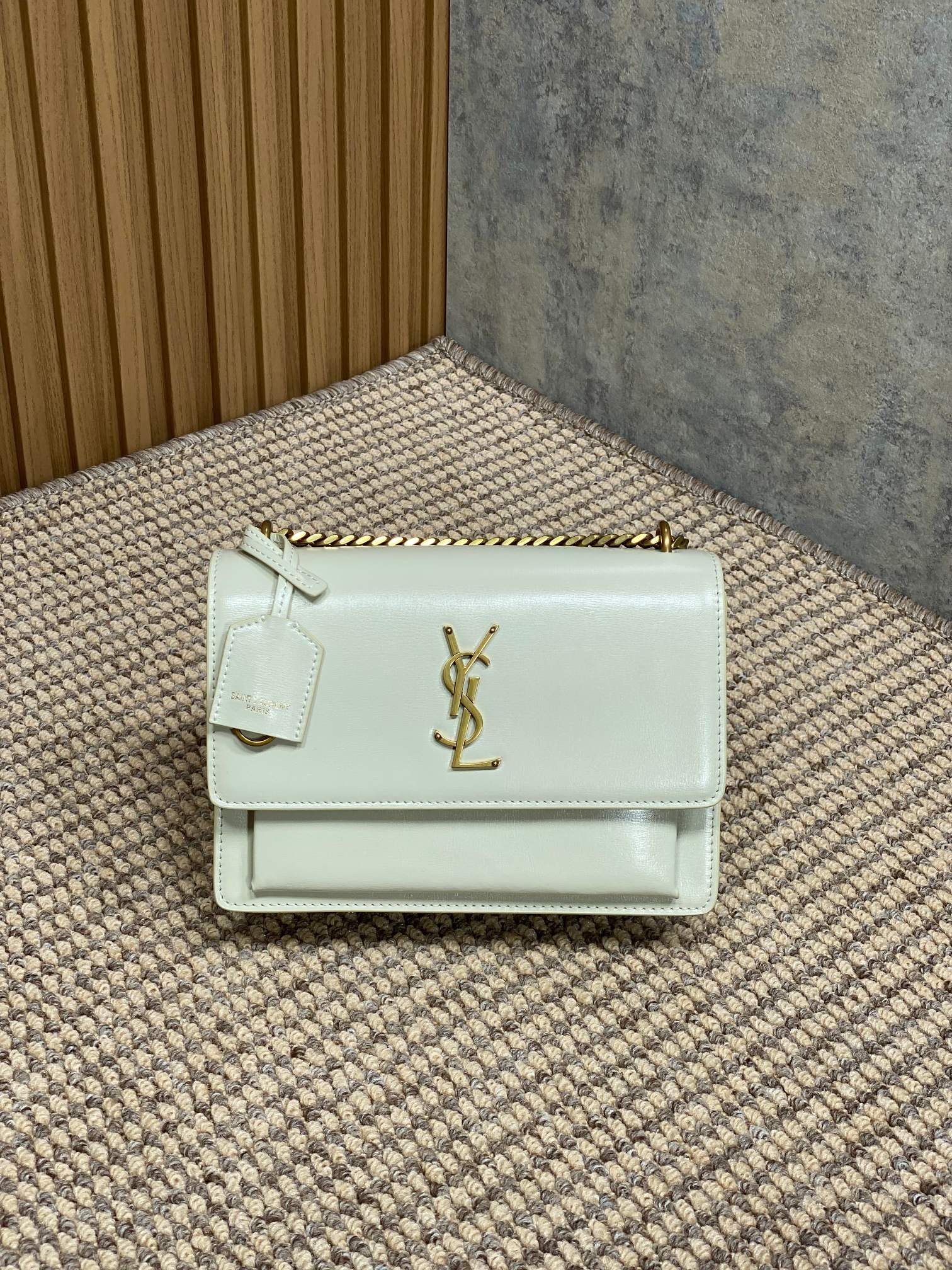 Ysl Basic Bag Gold M-l-s