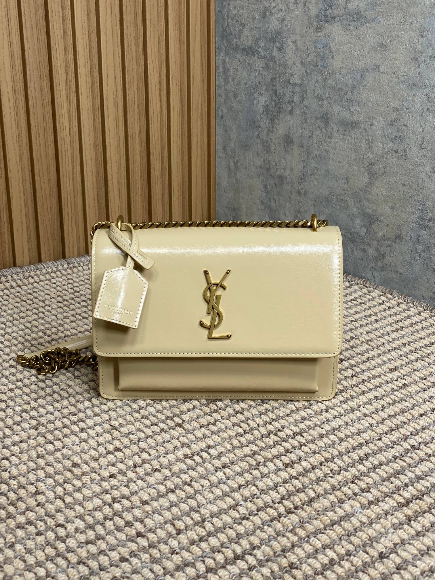 Ysl Basic Bag Gold M-l-s