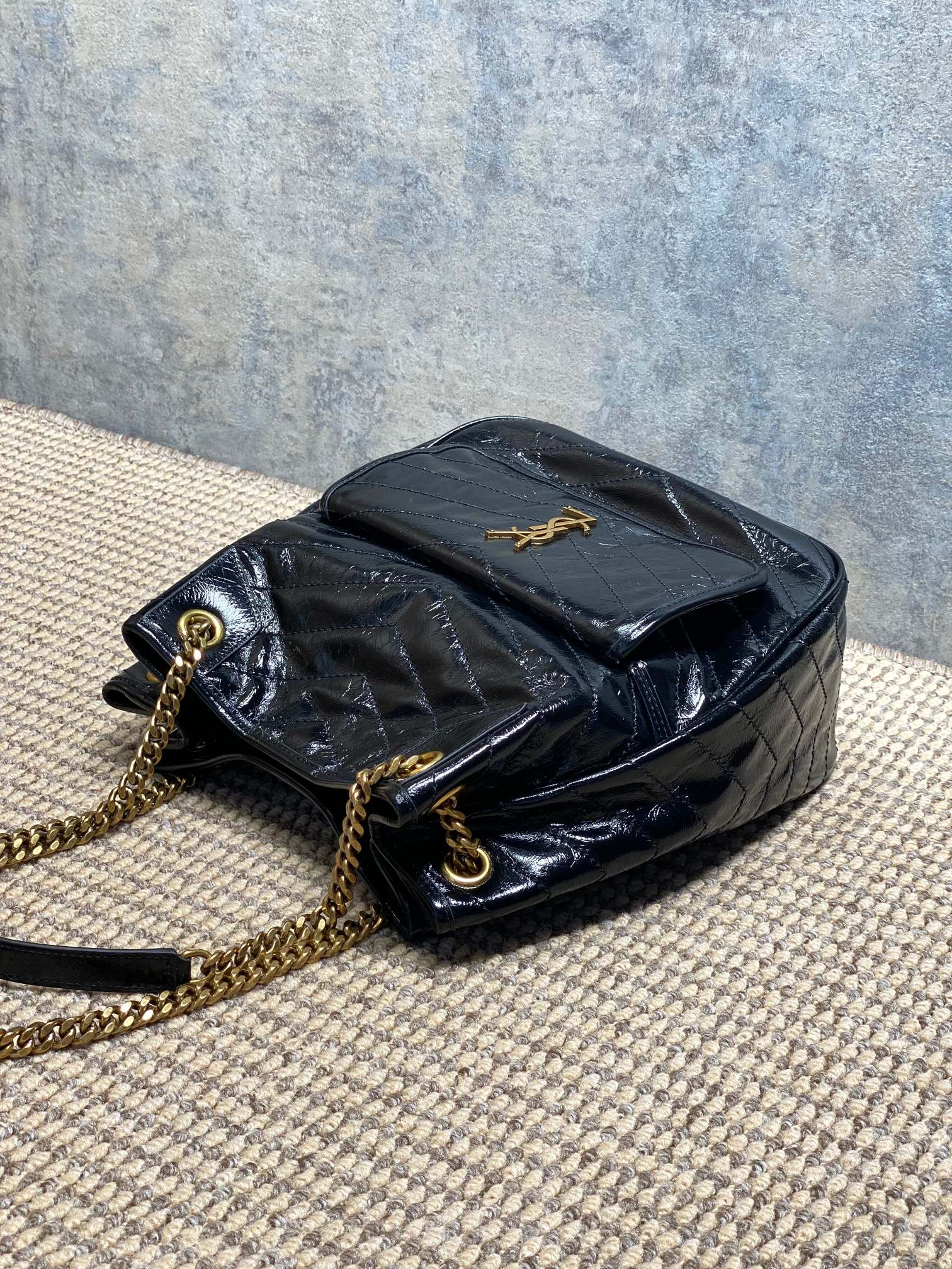 Ysl Tote Bag Cow Leather 12cm-l-s