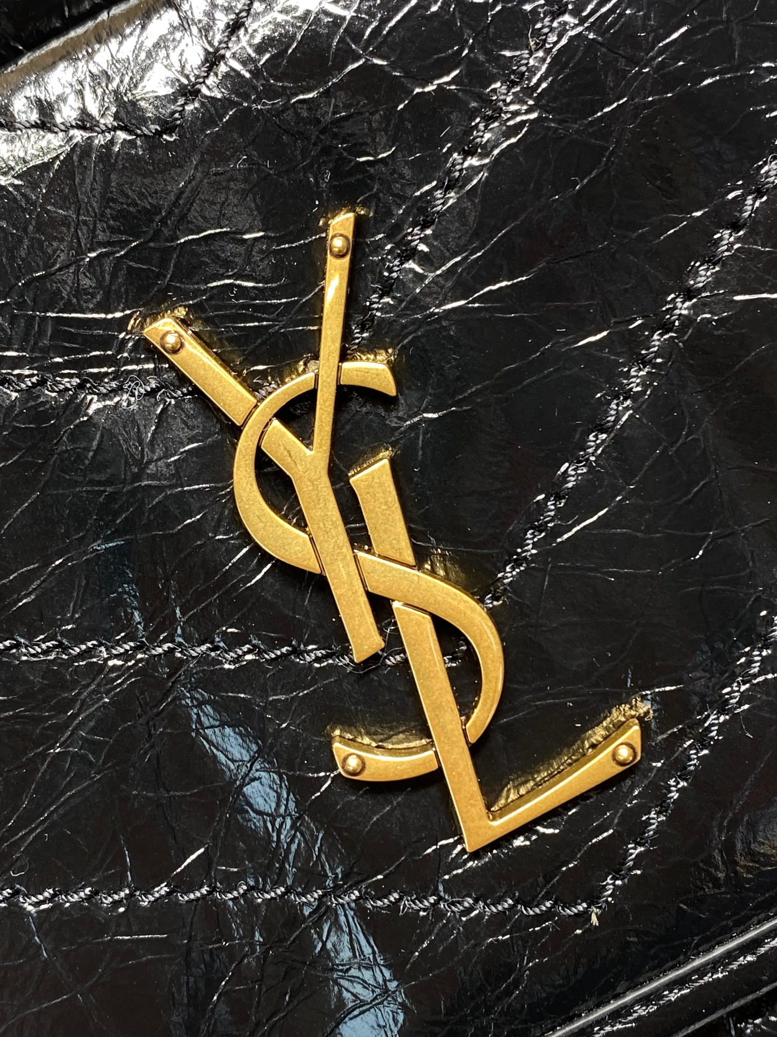 Ysl Tote Bag Cow Leather 12cm-l-s