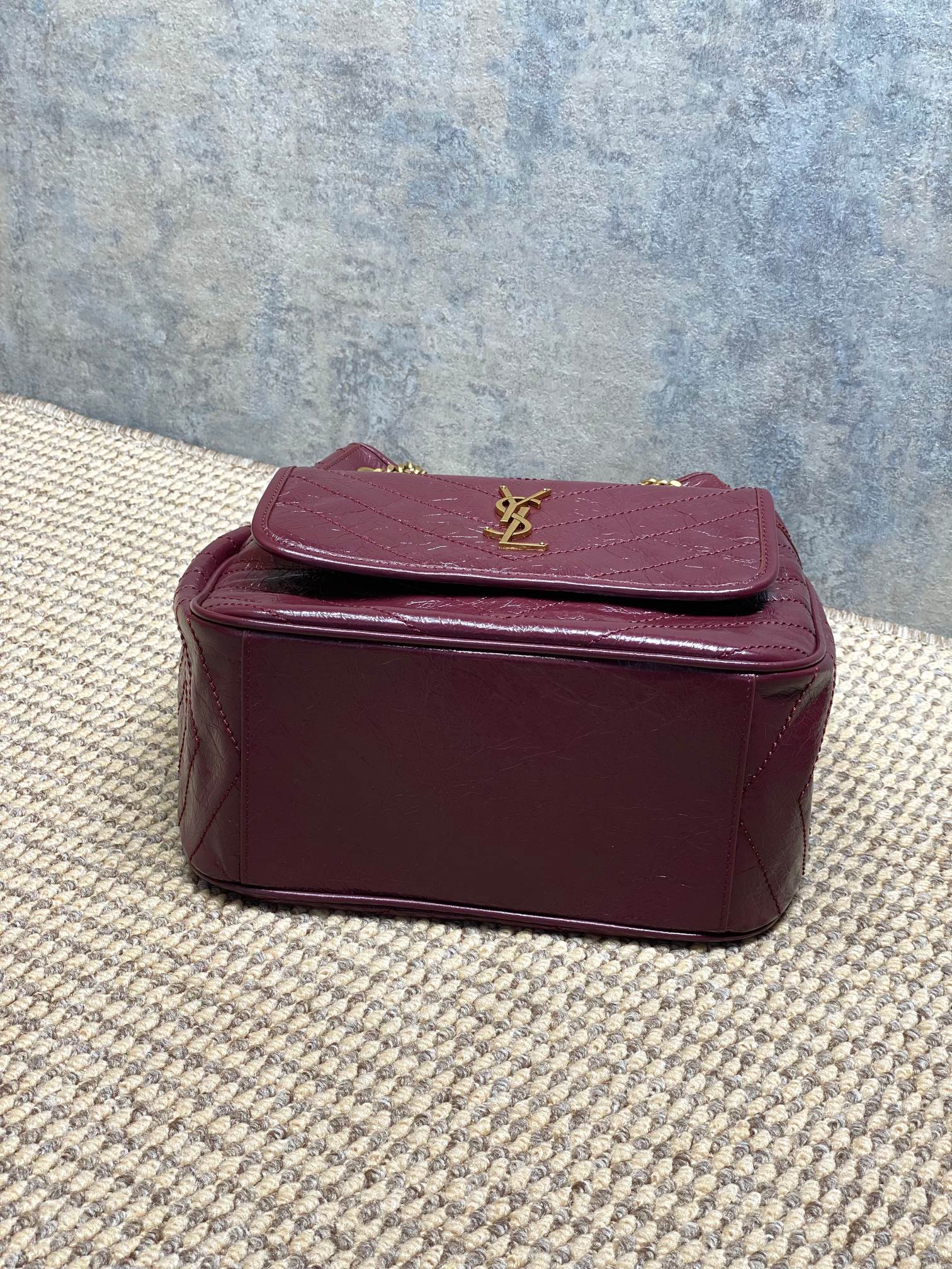 Ysl Tote Bag Cow Leather 12cm-l-s