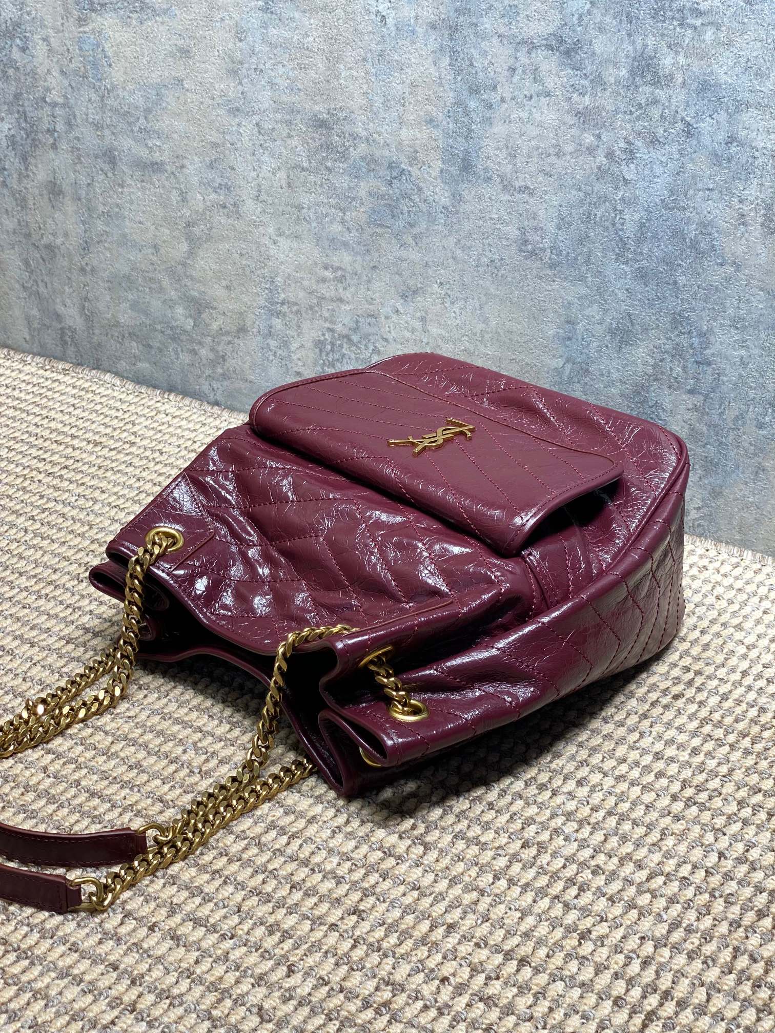 Ysl Tote Bag Cow Leather 12cm-l-s