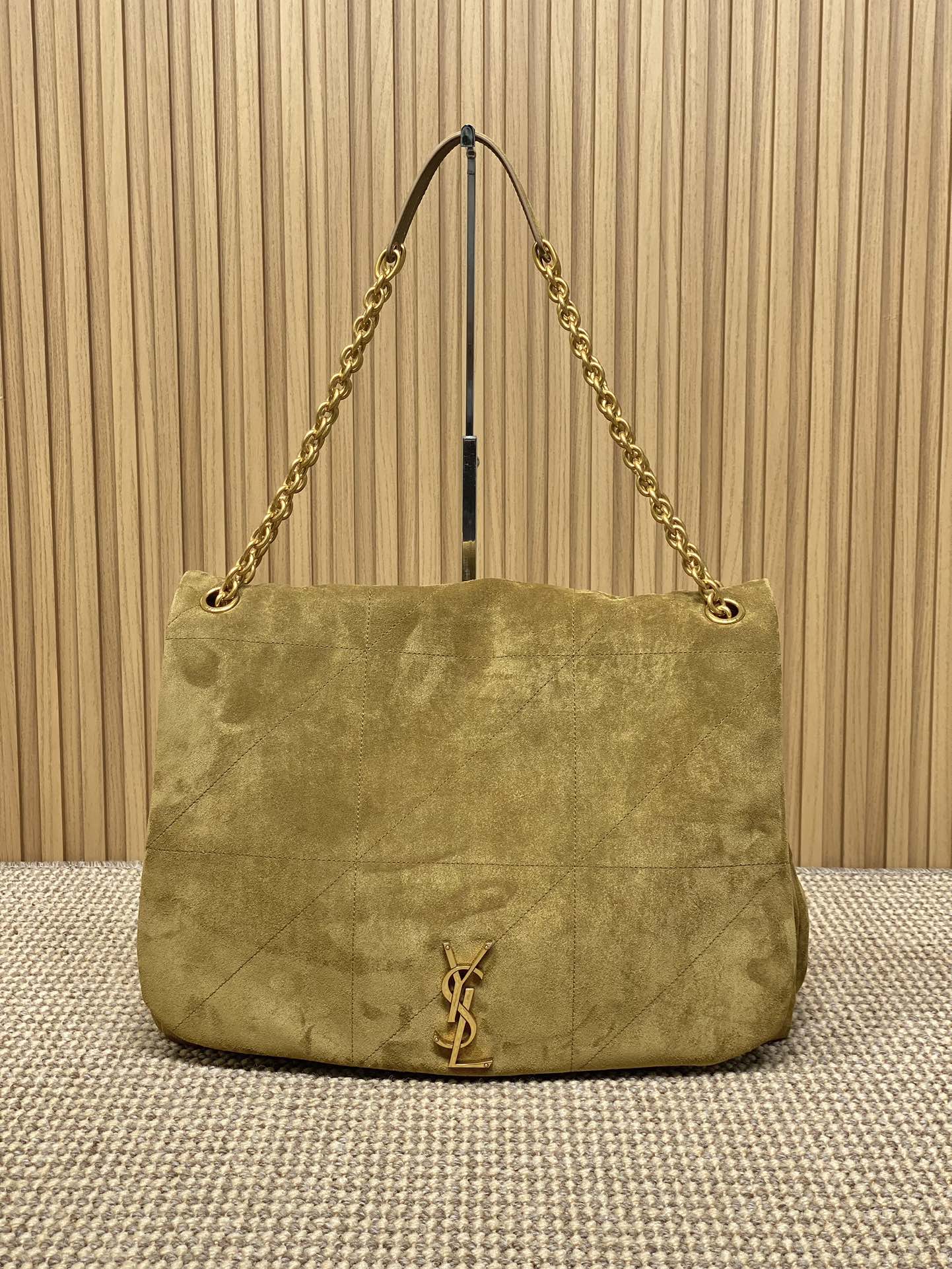 Ysl Basic Bag Brown M-l-s
