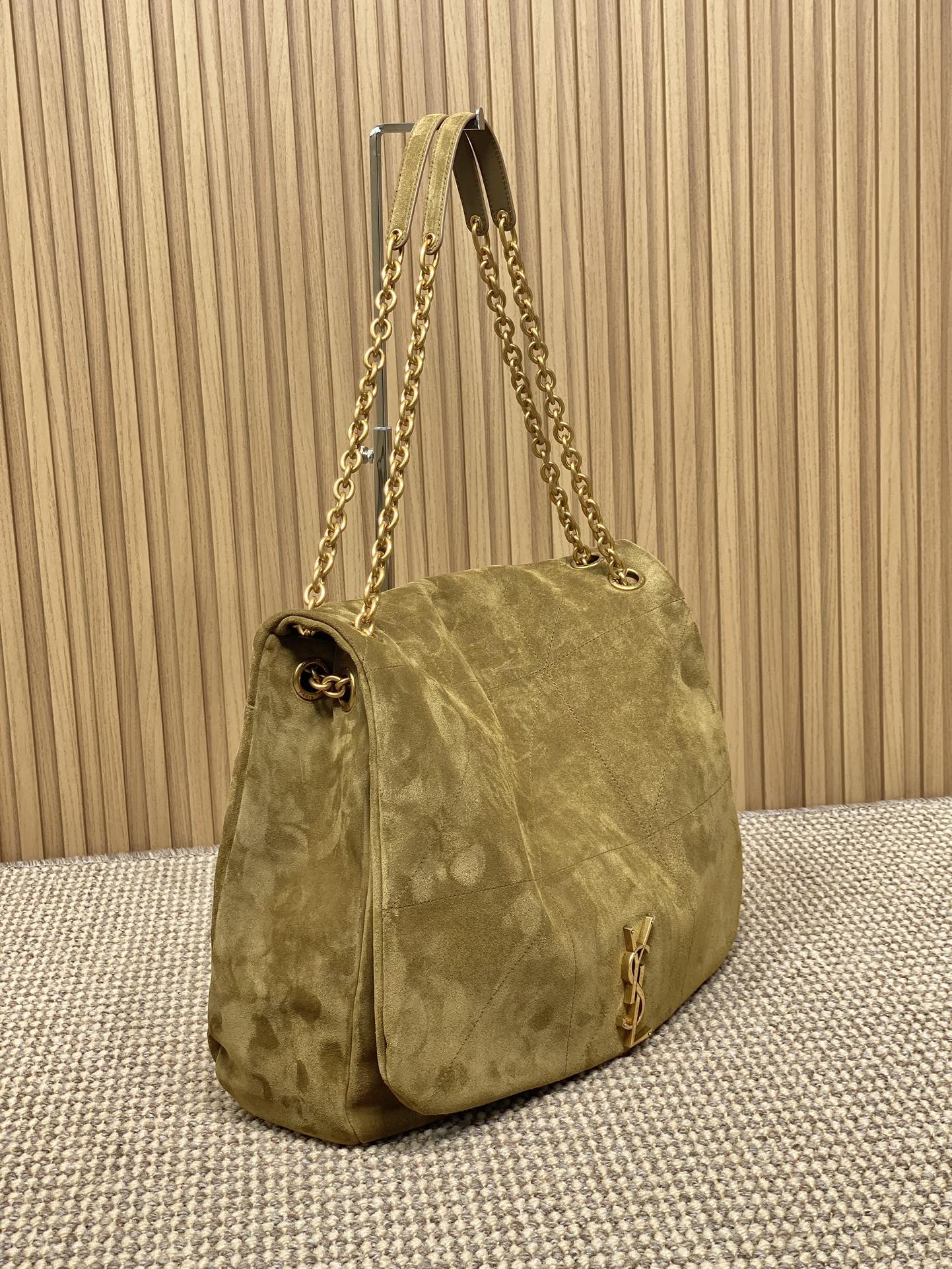 Ysl Basic Bag Brown M-l-s