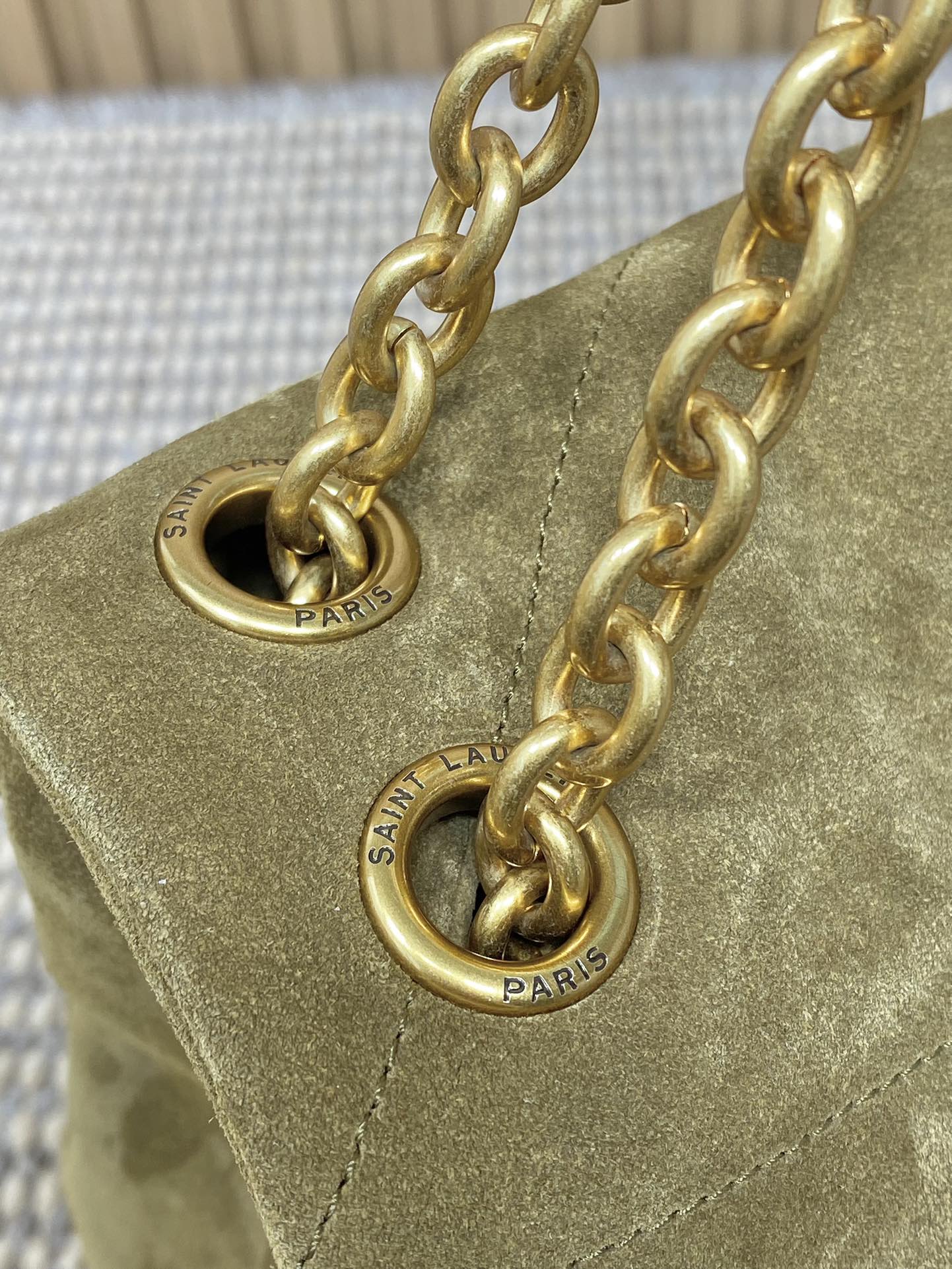 Ysl Basic Bag Brown M-l-s