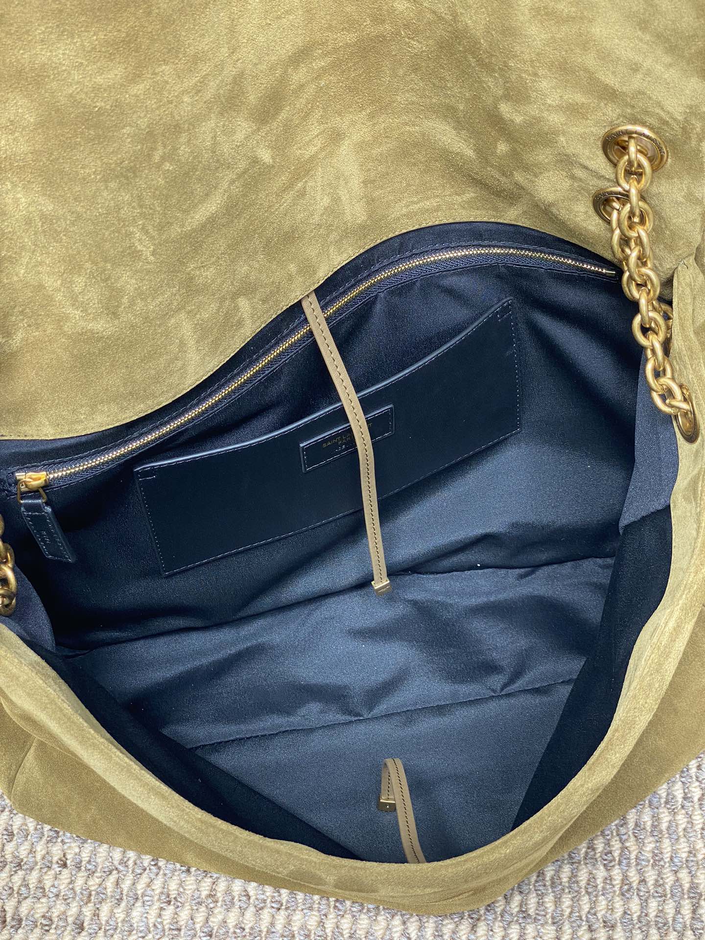 Ysl Basic Bag Brown M-l-s