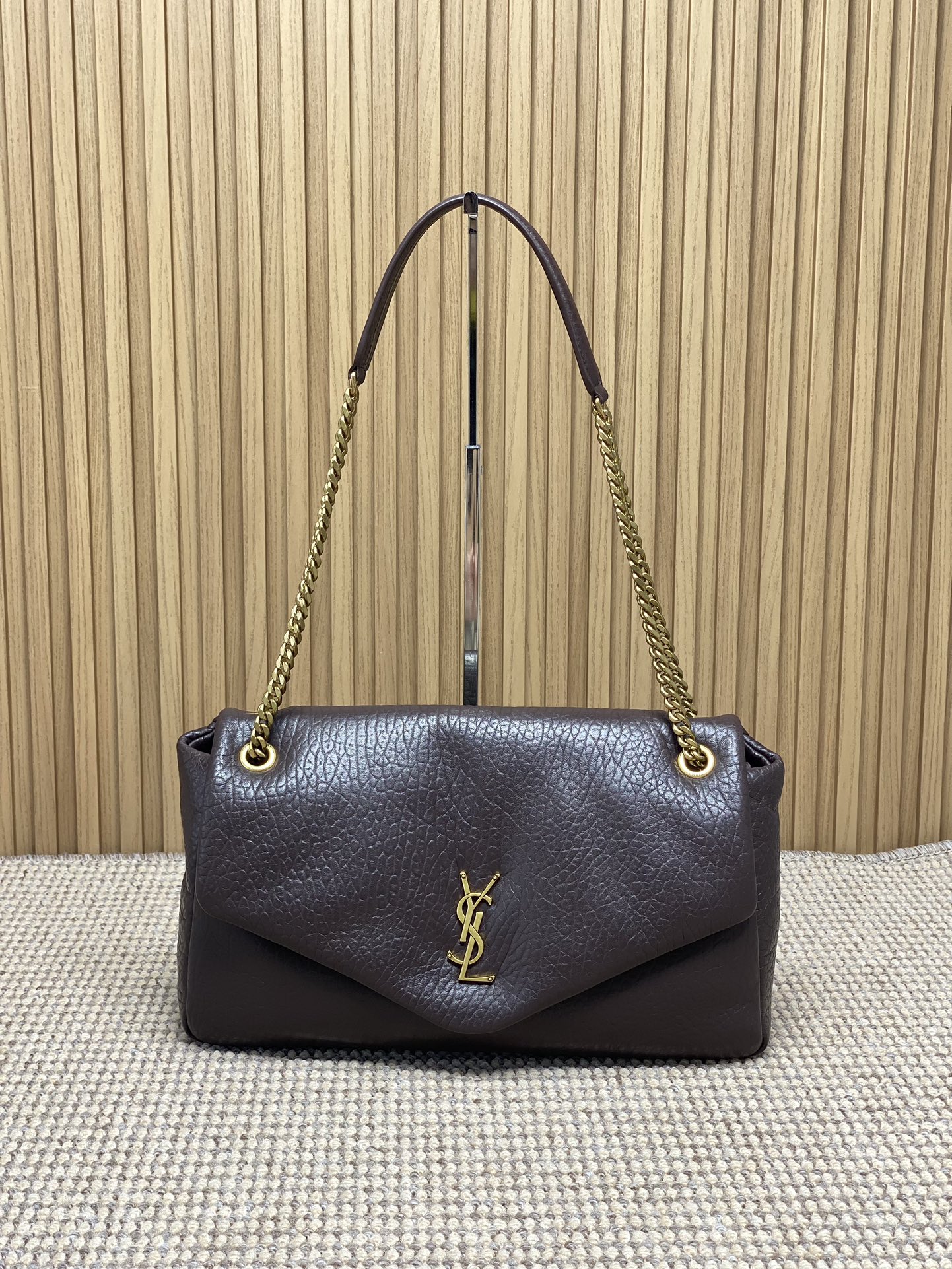 Ysl Basic Bag Sheepskin Large Capacity 10cm-l-s