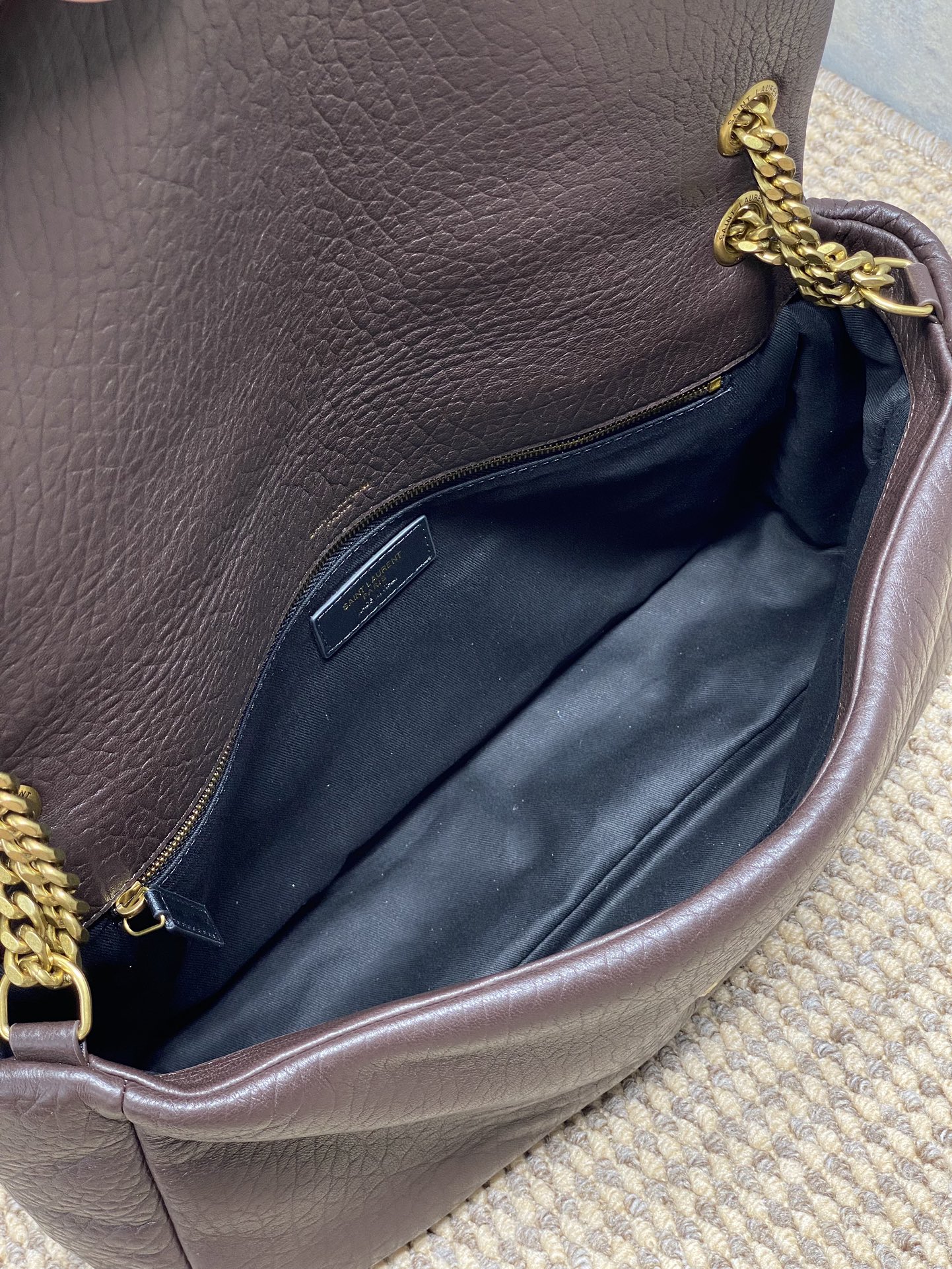 Ysl Basic Bag Sheepskin Large Capacity 10cm-l-s