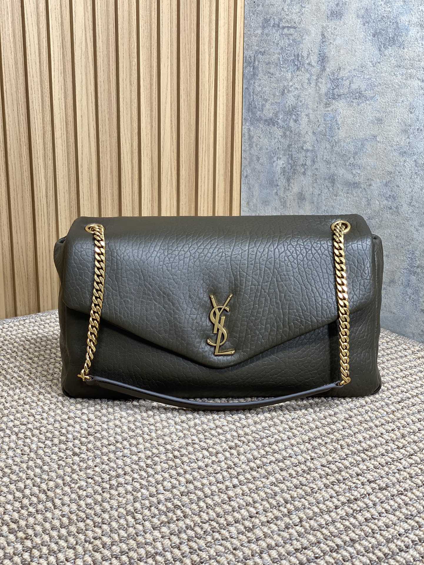 Ysl Basic Bag Sheepskin Large Capacity 10cm-l-s