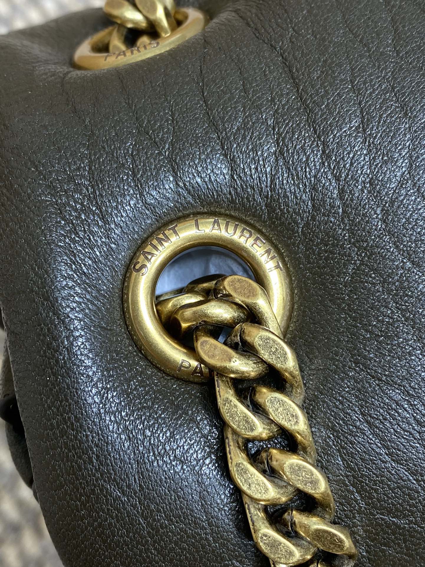 Ysl Basic Bag Sheepskin Large Capacity 10cm-l-s