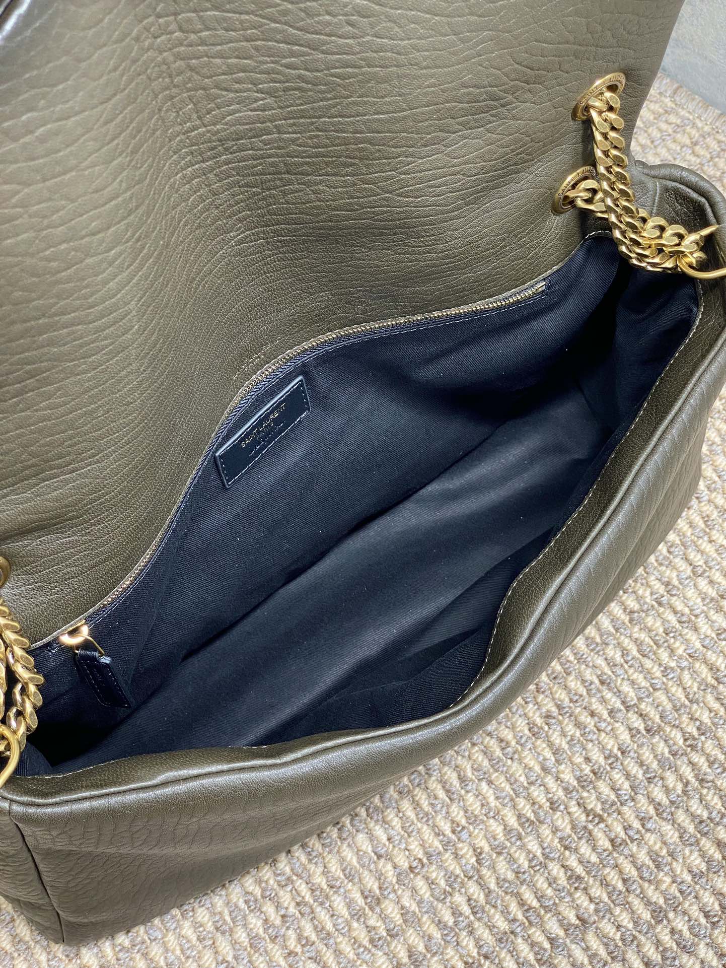 Ysl Basic Bag Sheepskin Large Capacity 10cm-l-s