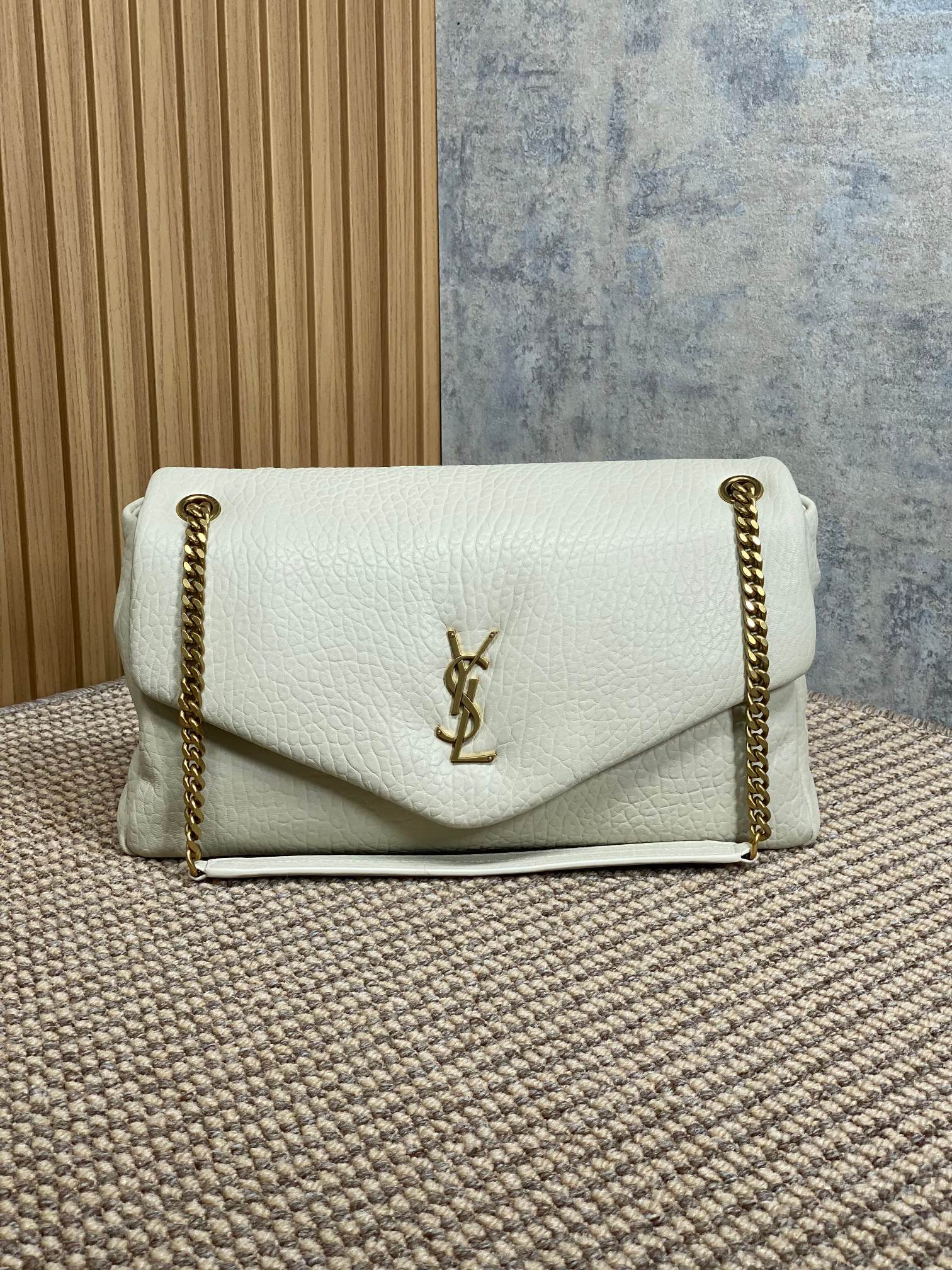 Ysl Basic Bag Sheepskin Large Capacity 10cm-l-s