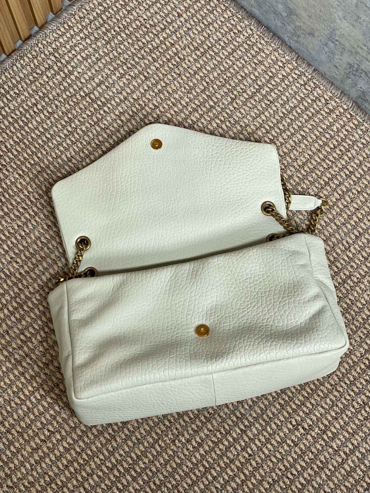 Ysl Basic Bag Sheepskin Large Capacity 10cm-l-s