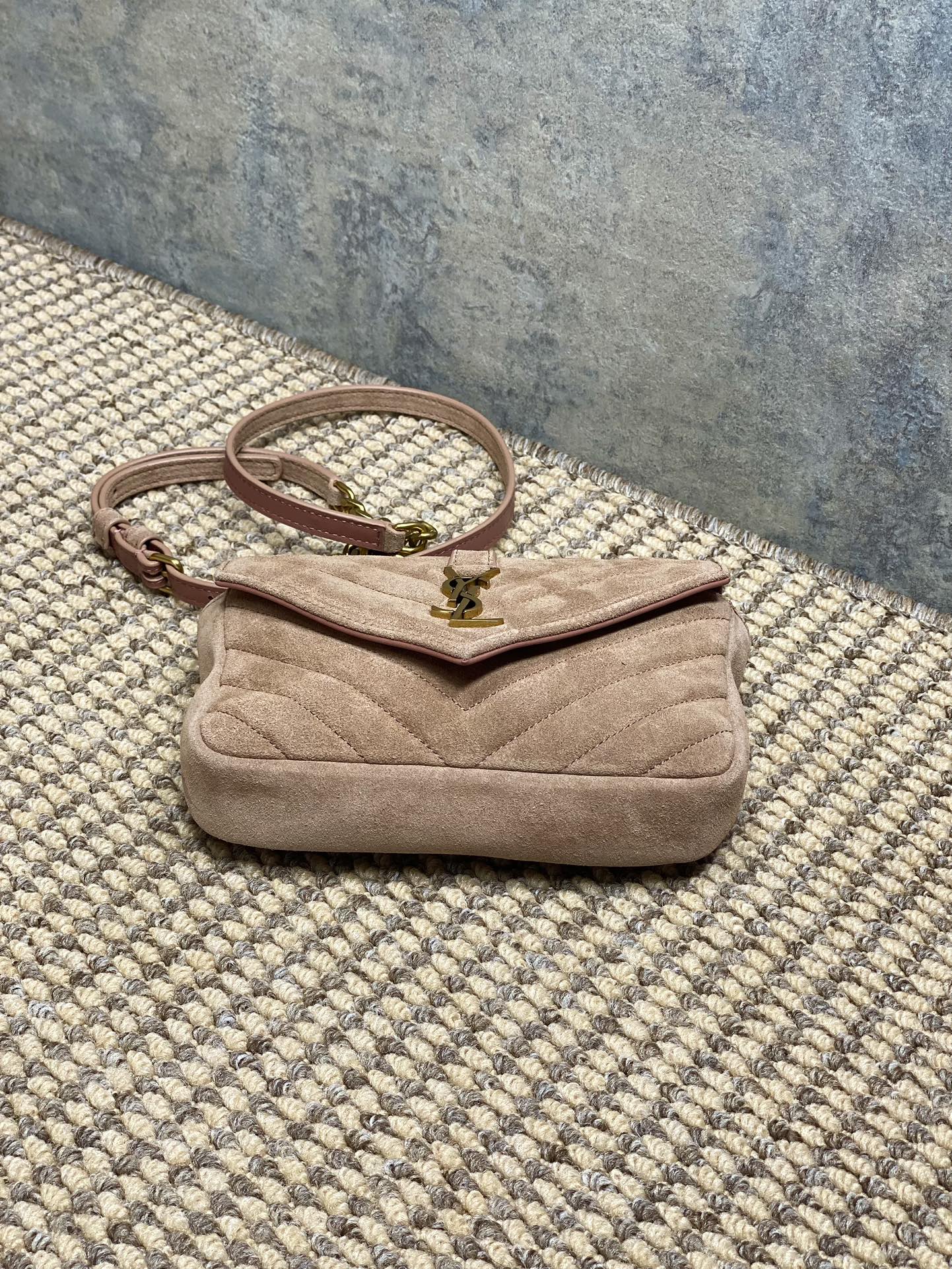 Ysl Basic Bag Gold M-l-s