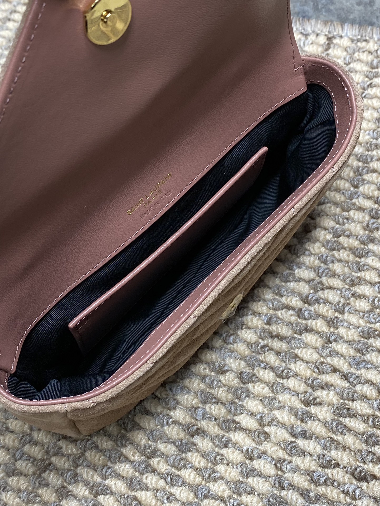 Ysl Basic Bag Gold M-l-s