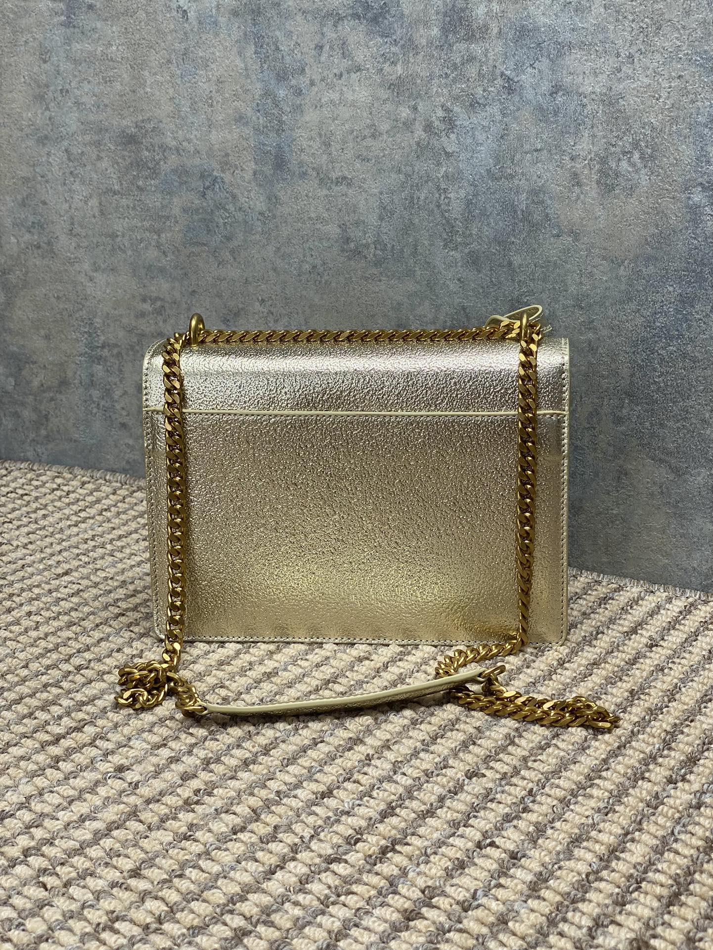 Ysl Basic Bag Cow Leather M-l-s