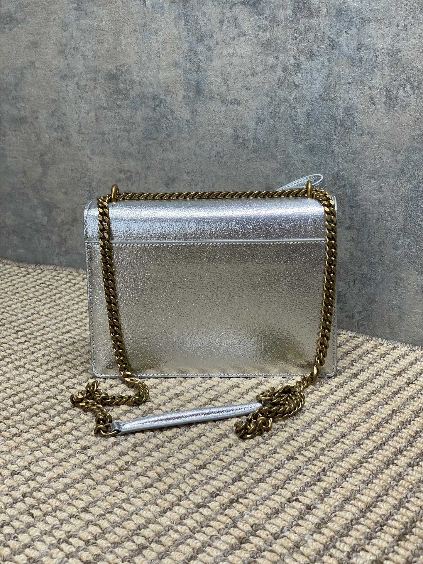 Ysl Basic Bag Cow Leather M-l-s