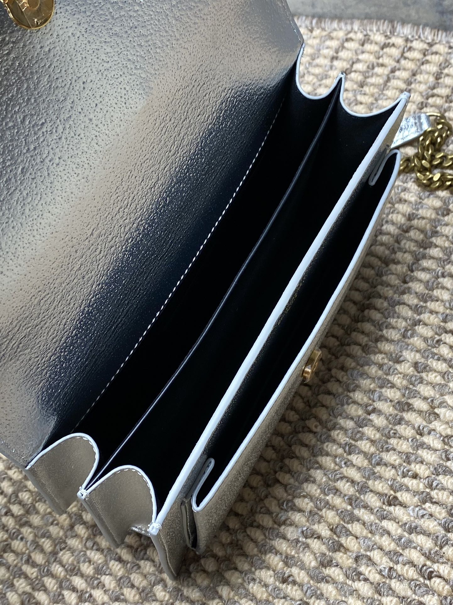 Ysl Basic Bag Cow Leather M-l-s