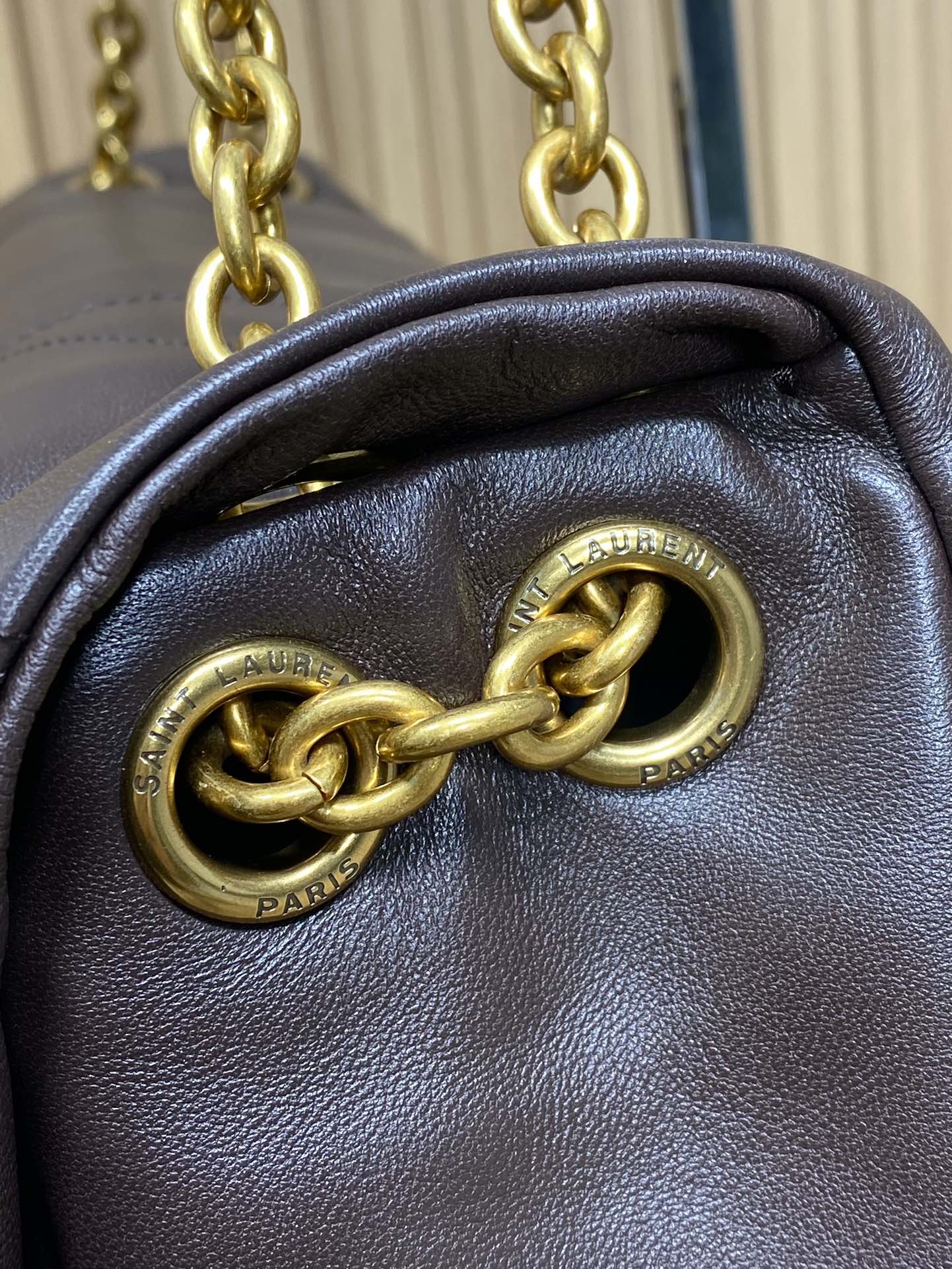 Ysl Basic Bag Sheepskin M-l-s