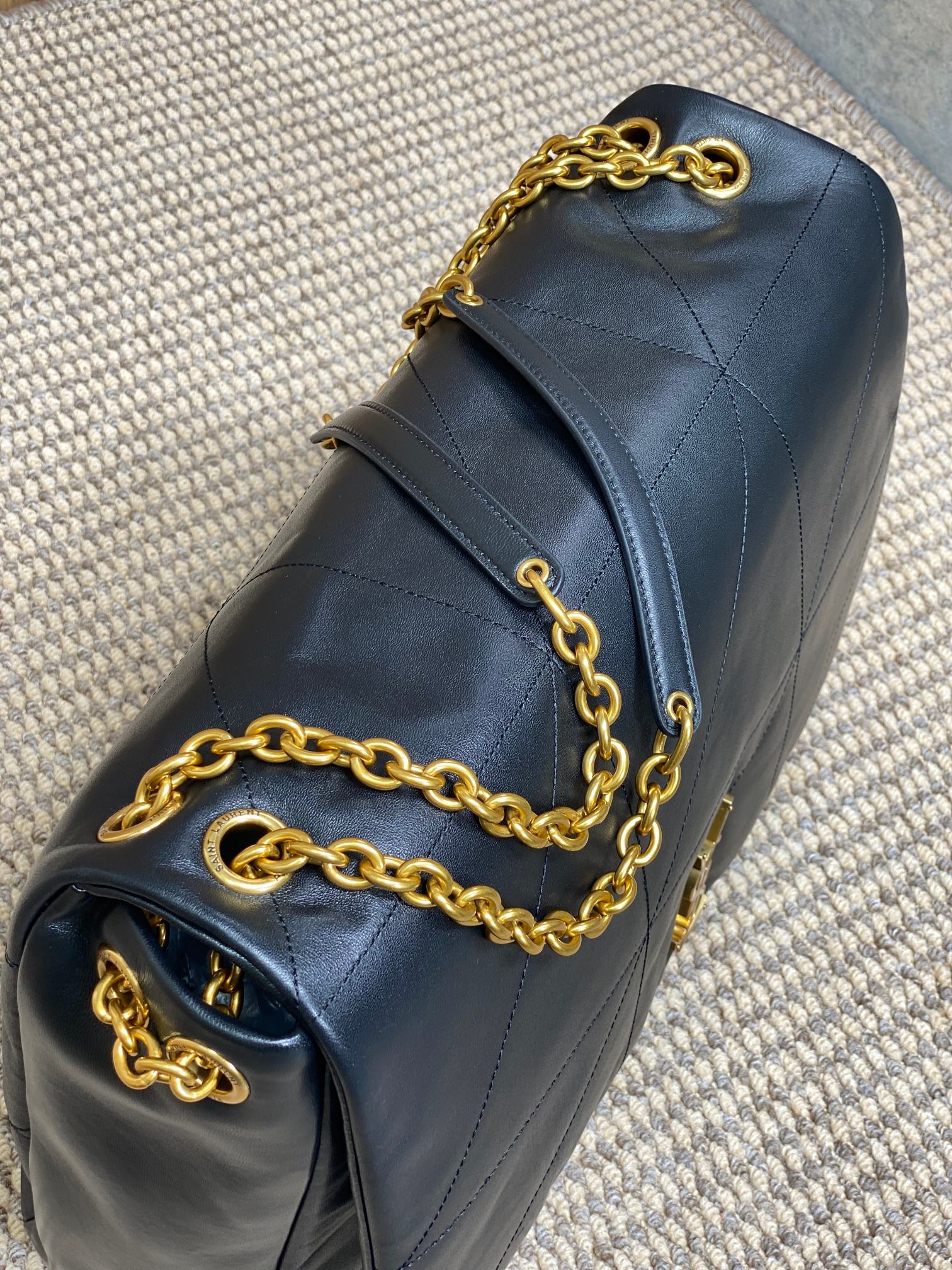 Ysl Basic Bag Sheepskin M-l-s