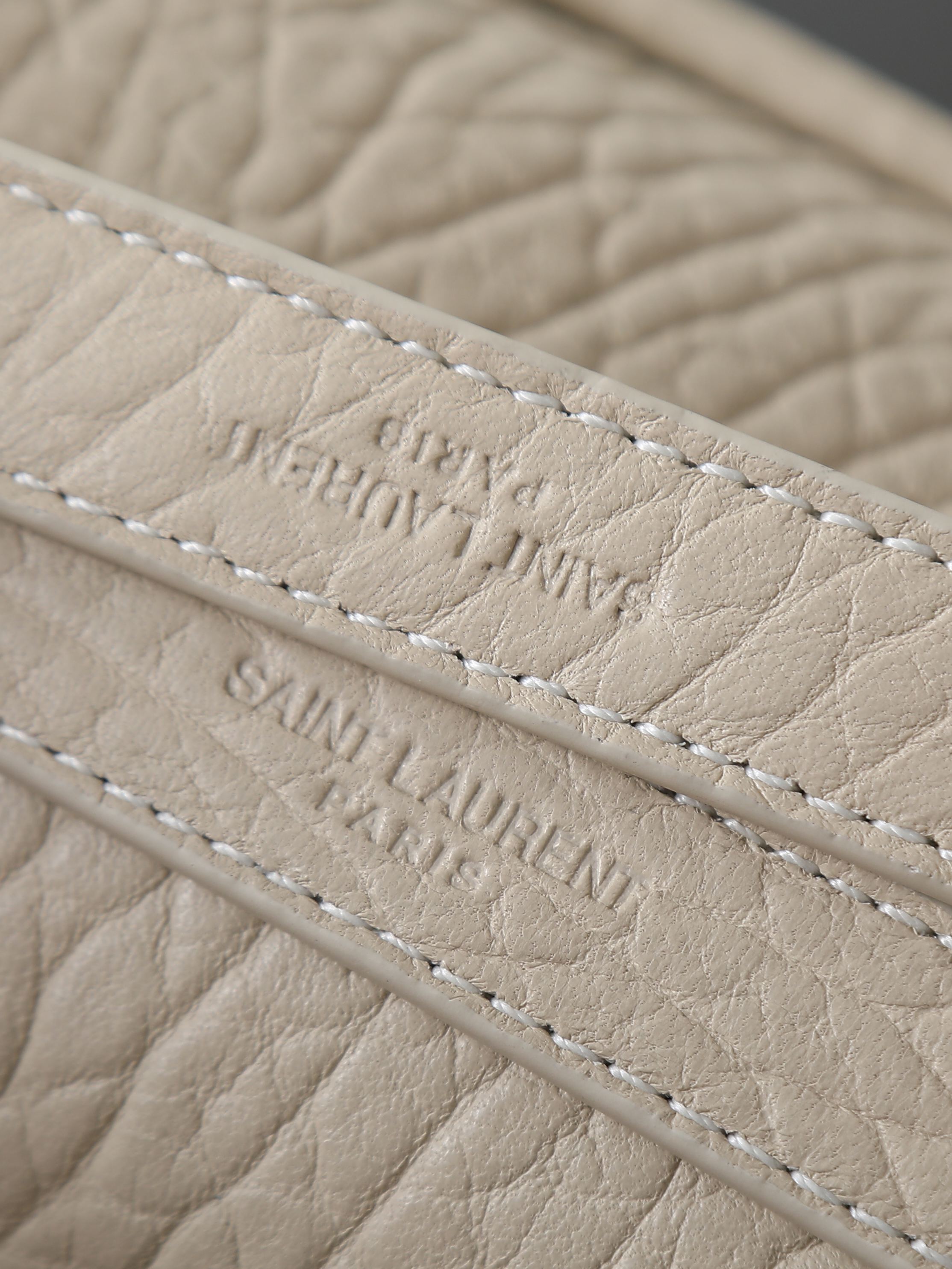 Basic Bag Sheepskin White Large Capacity M-28cm