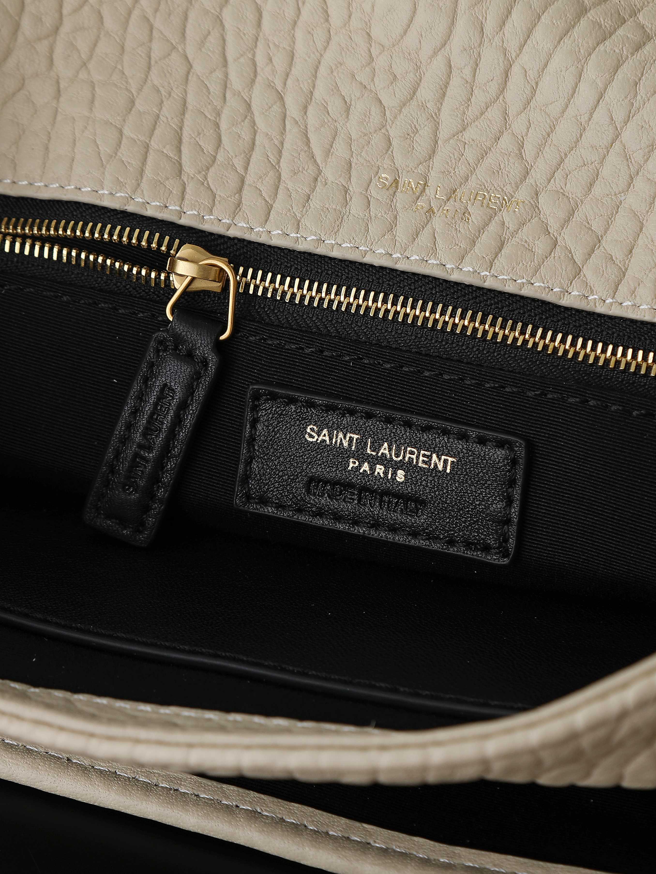 Basic Bag Sheepskin White Large Capacity M-28cm
