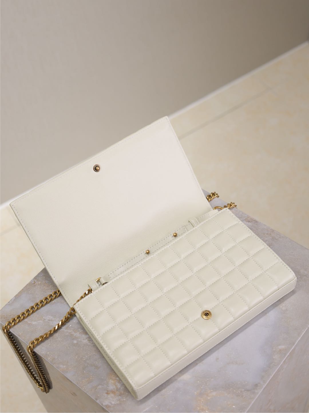 Basic Bag Sheepskin White 47cm-m-l-s