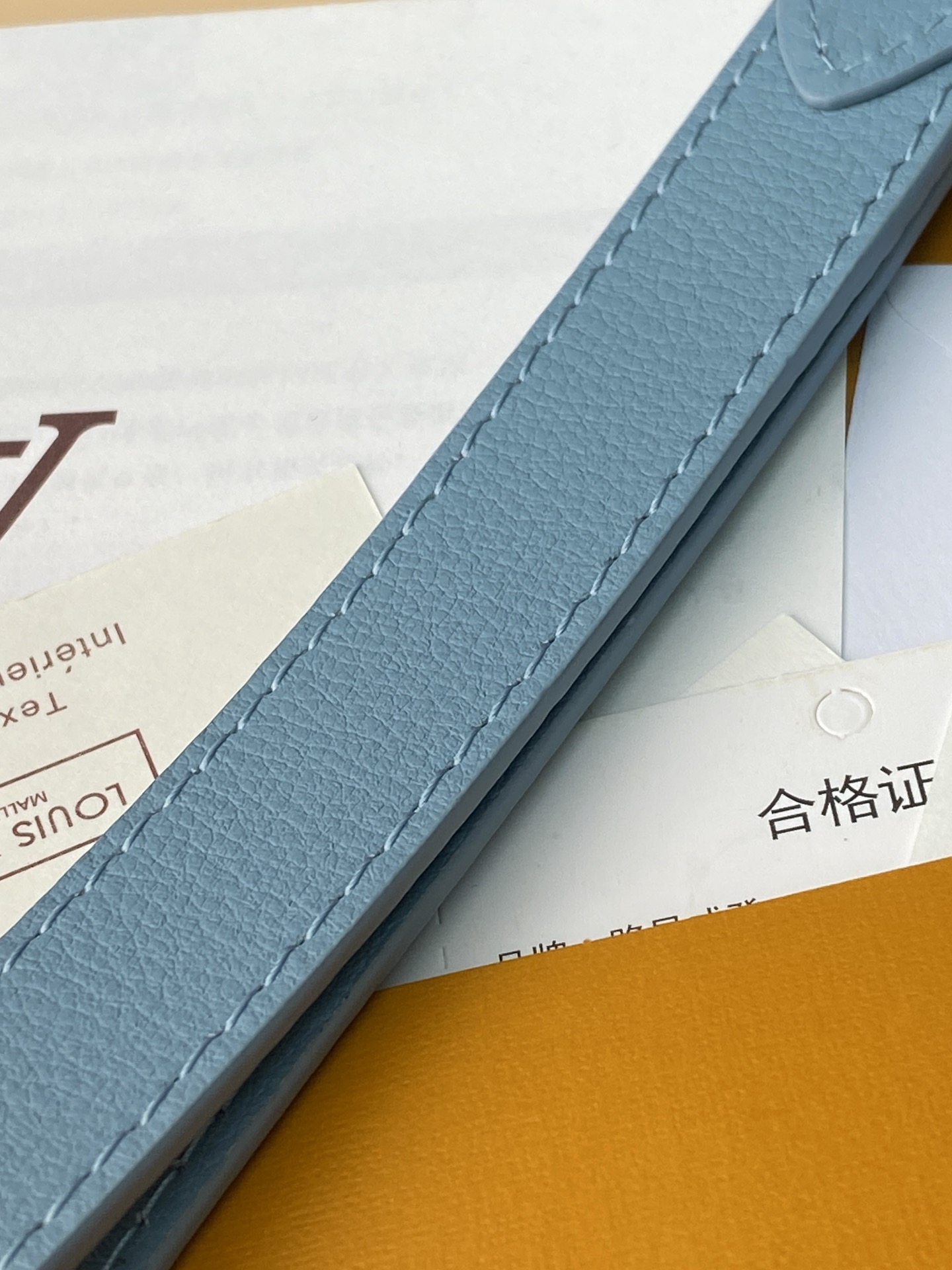 Louis Vuitton Clutch Bag Cow Leather M-s