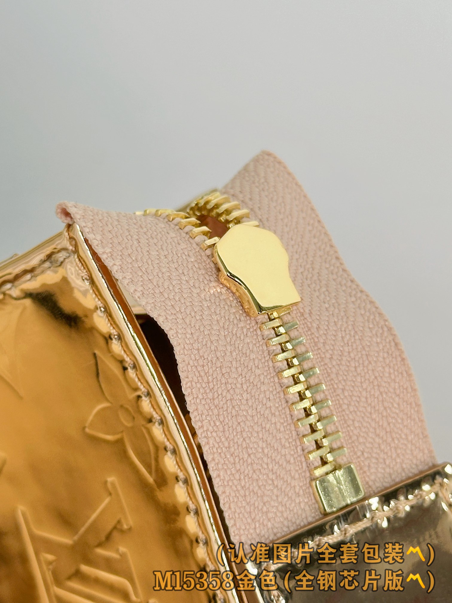 Louis Vuitton Basic Bag Canvas Gold M