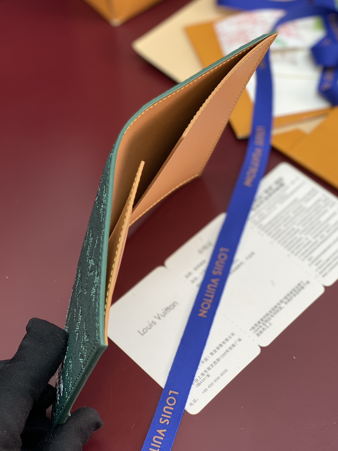 Louis Vuitton Basic Bag Canvas Green M-l-s