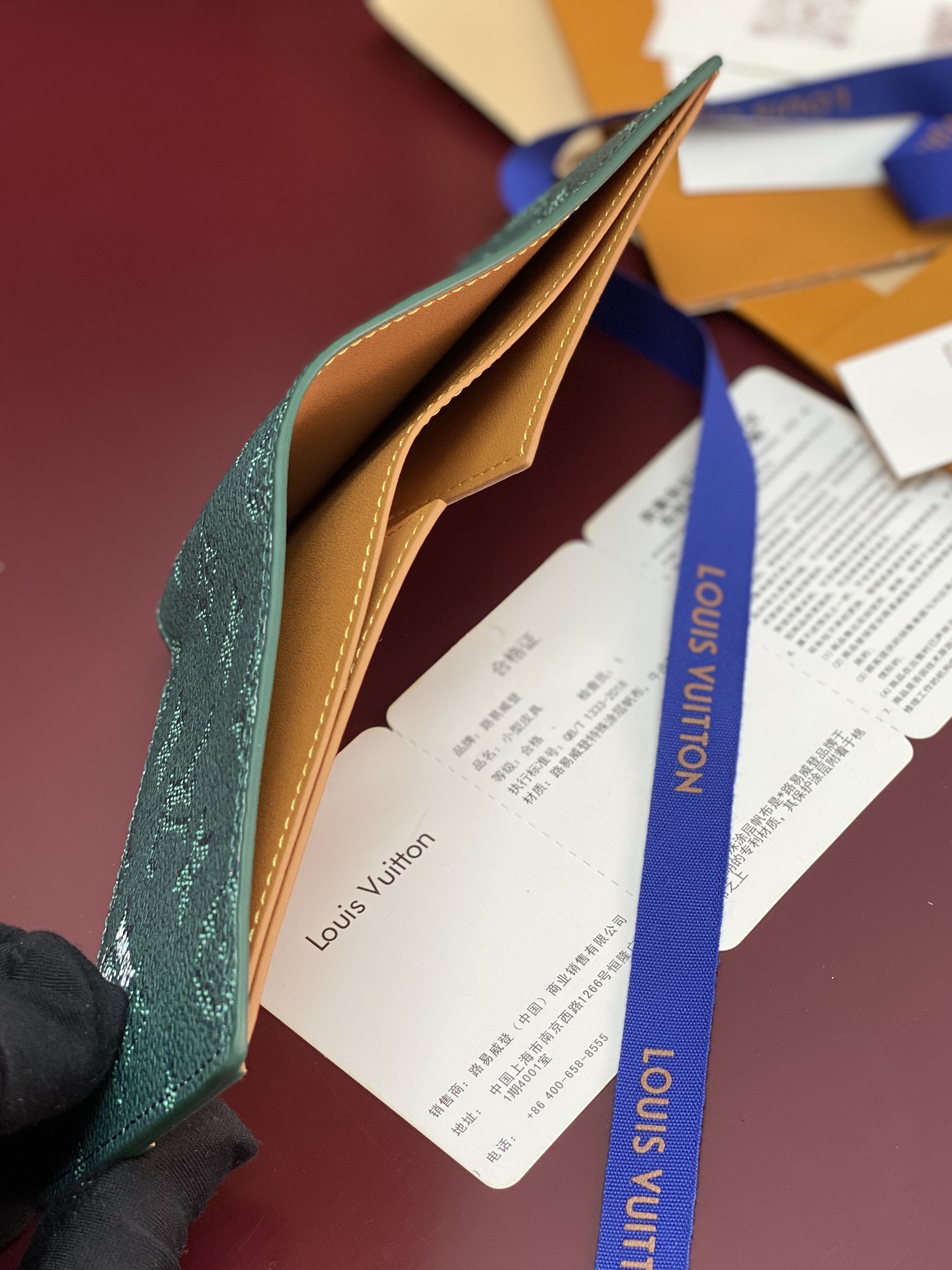 Louis Vuitton Basic Bag Canvas Green M-l-s