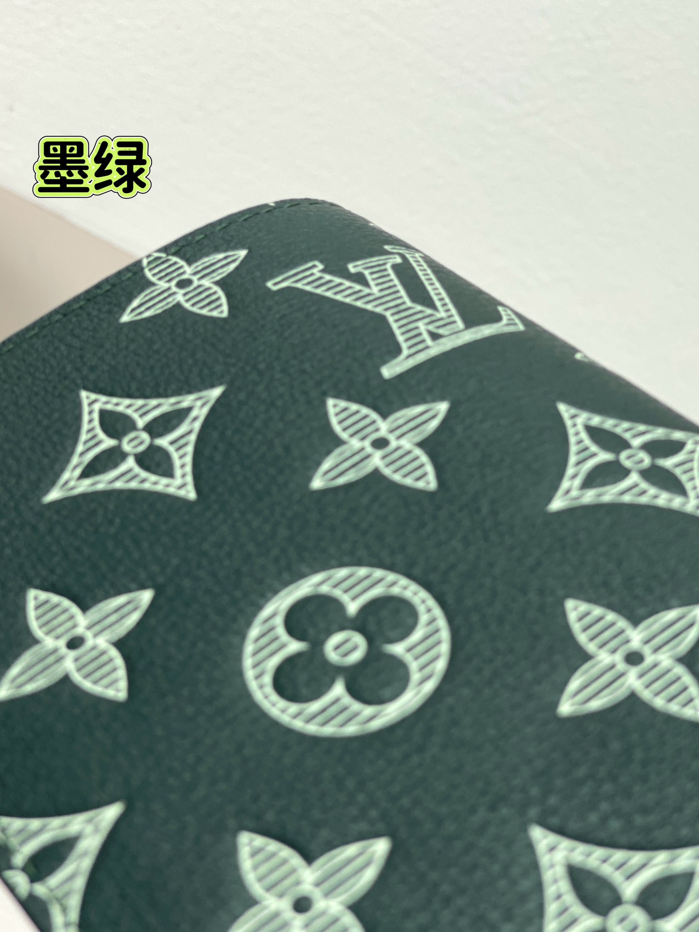 Louis Vuitton Basic Bag Cow Leather Green M-s