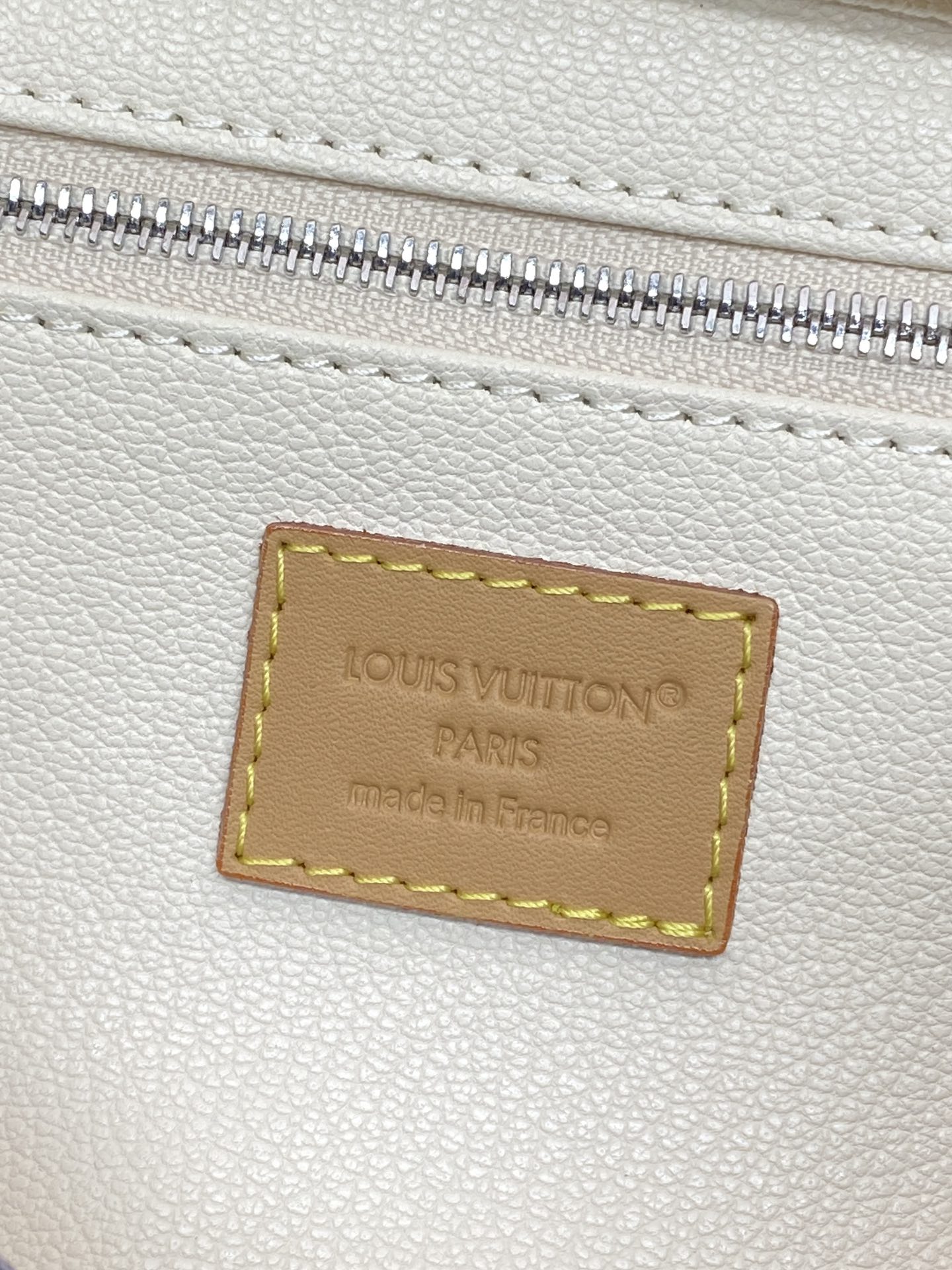 Louis Vuitton Basic Bag Cow Leather Blue M