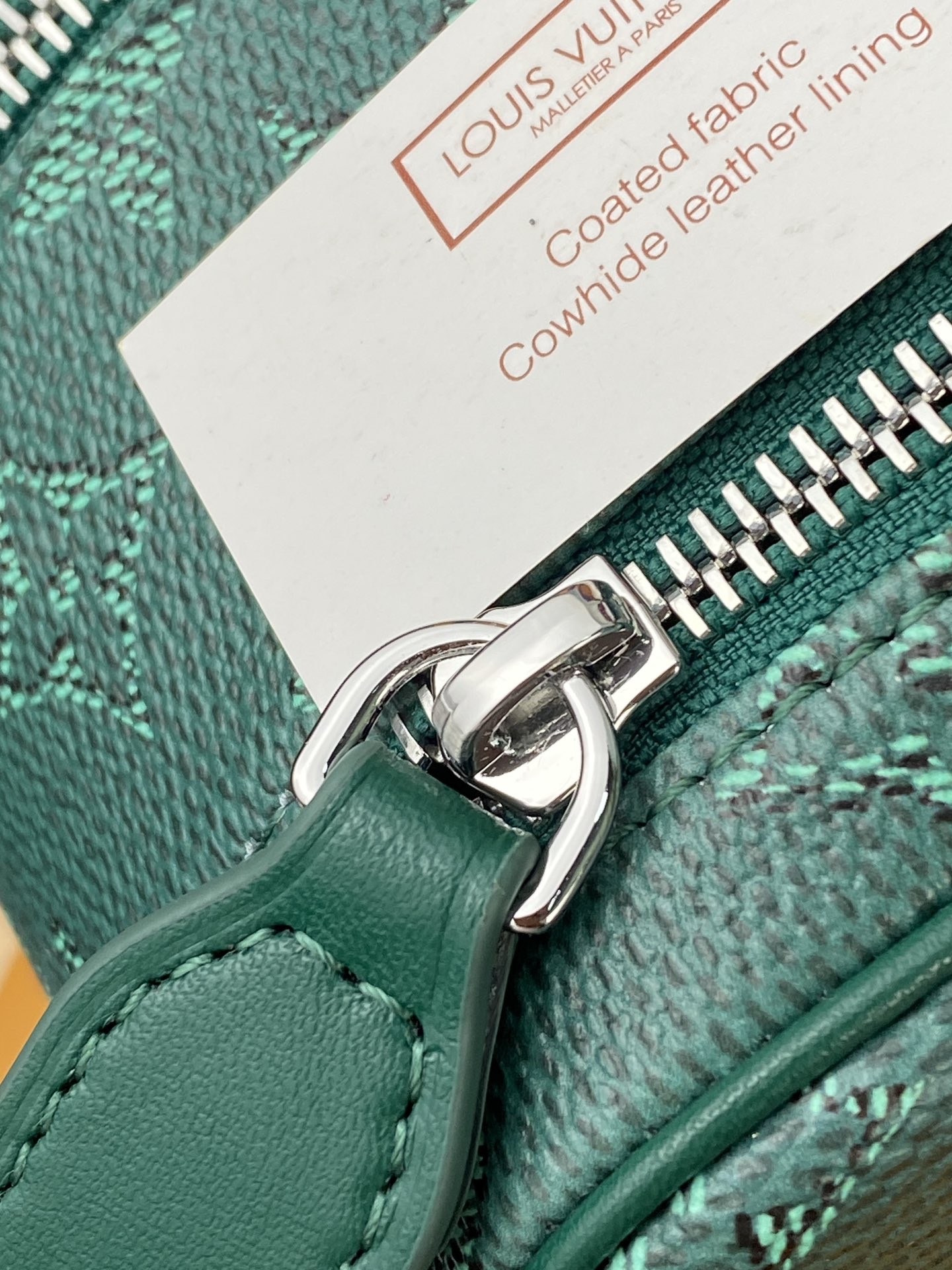 Louis Vuitton Basic Bag Cow Leather Green M