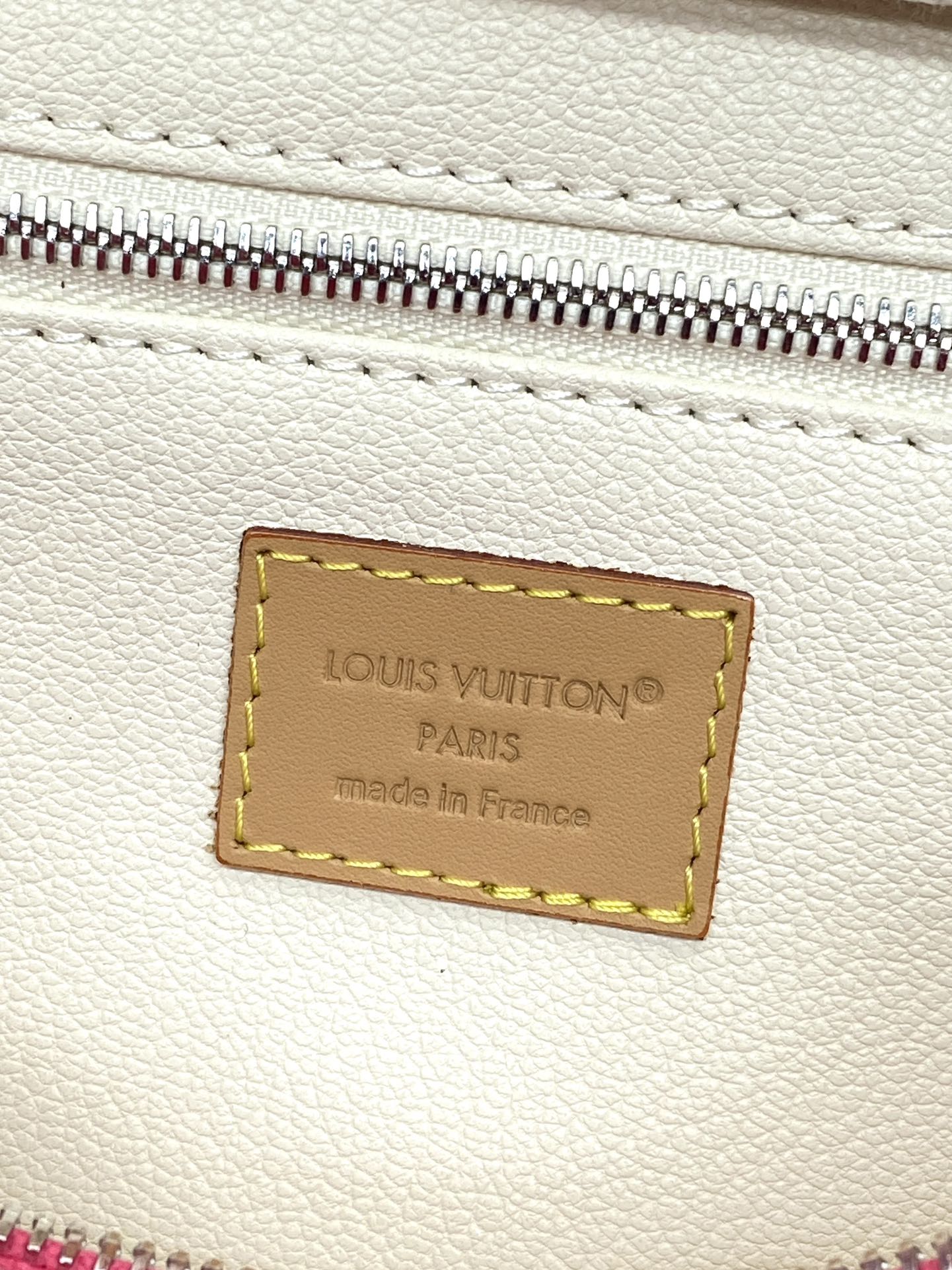 Louis Vuitton Basic Bag Cow Leather Red M