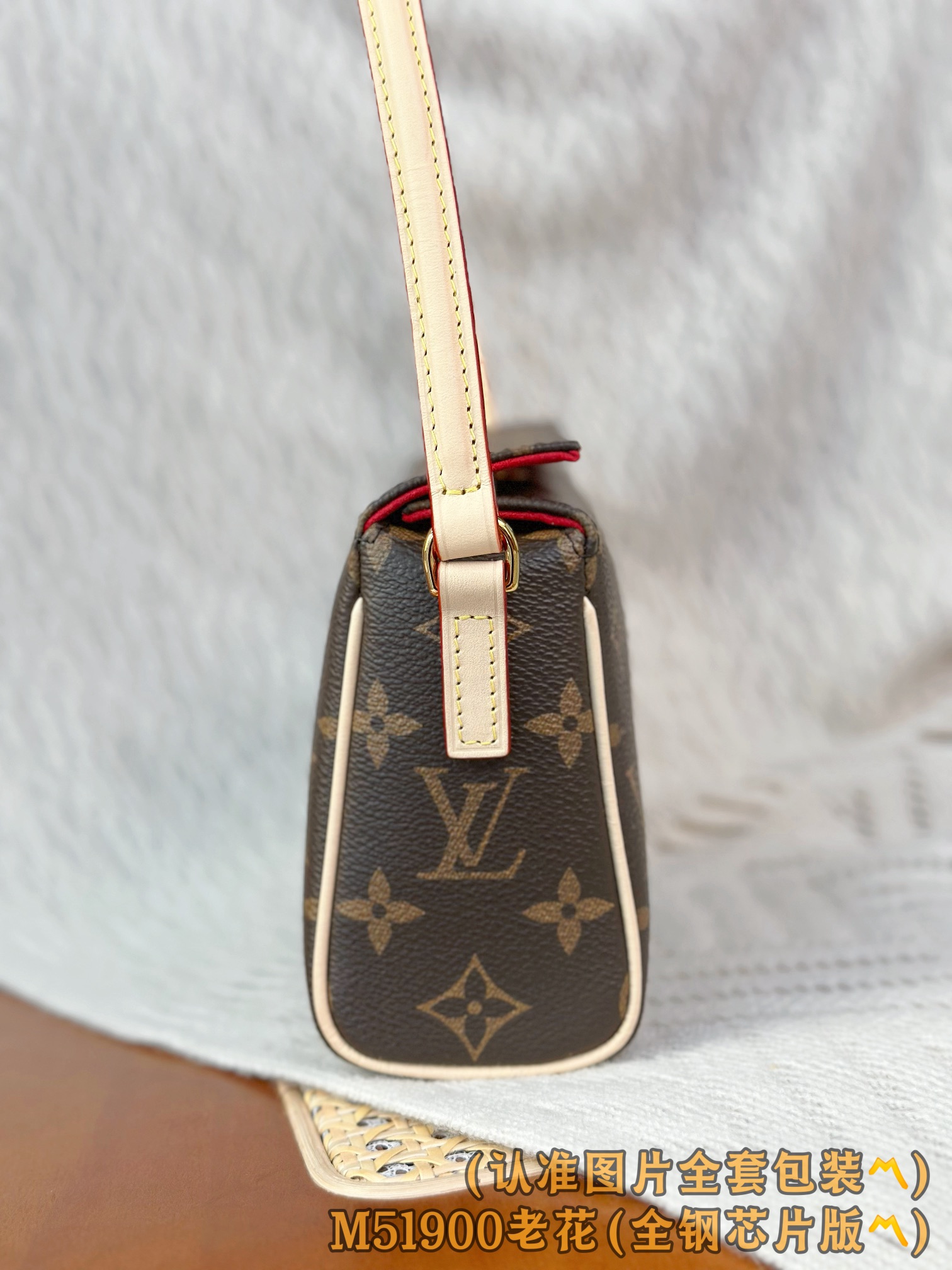 Louis Vuitton Basic Bag Canvas M-12cm