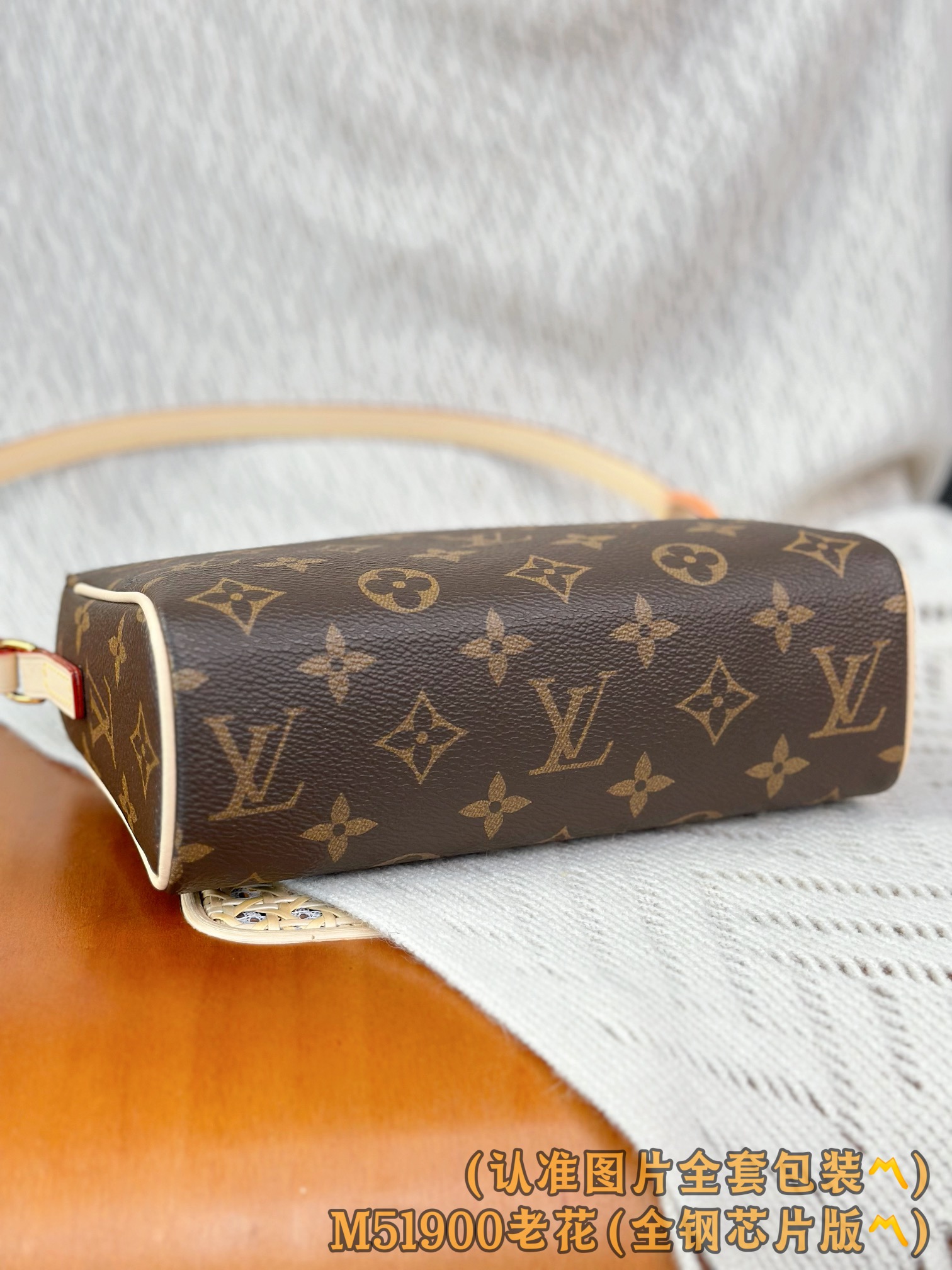 Louis Vuitton Basic Bag Canvas M-12cm