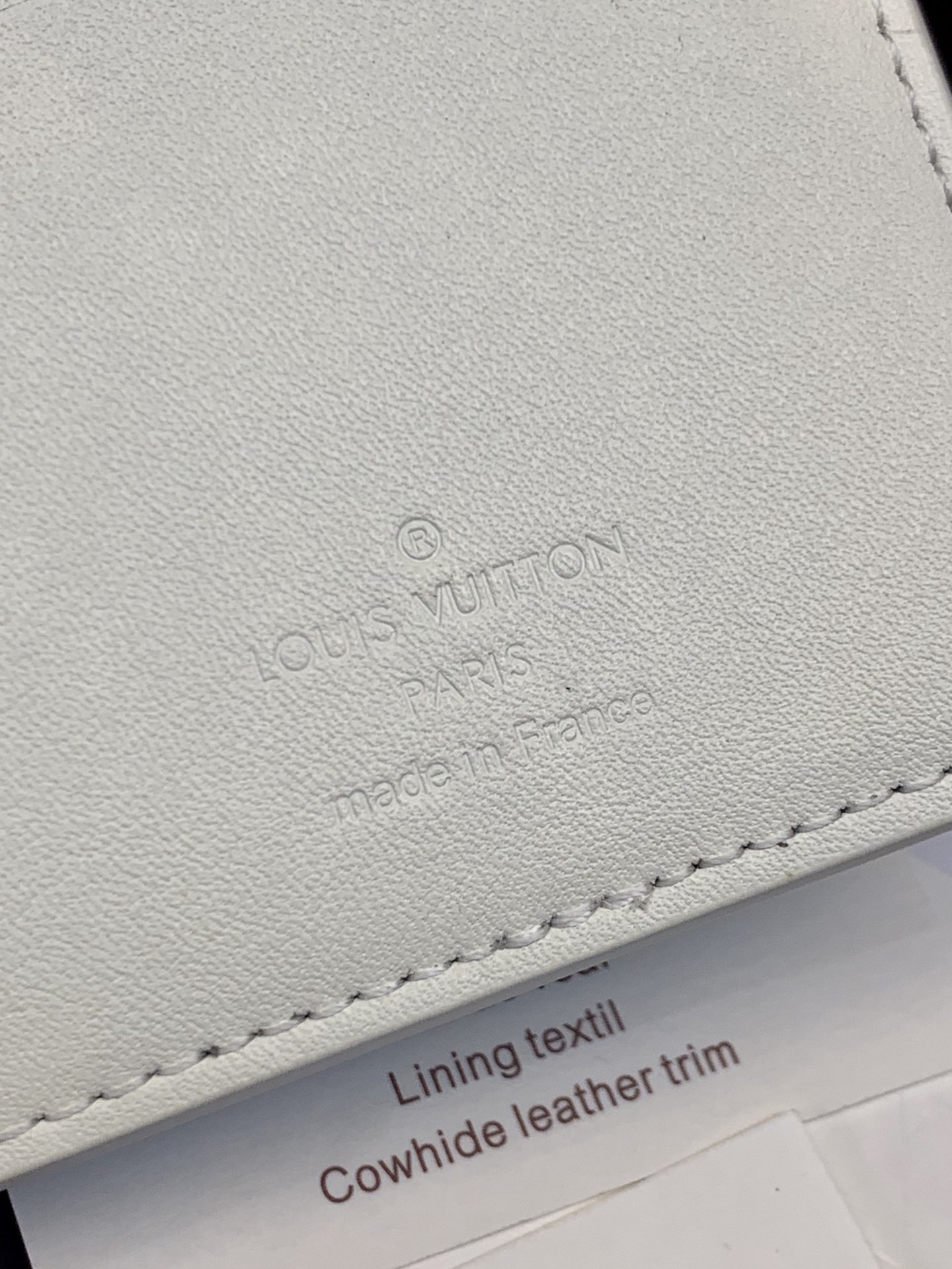 Louis Vuitton Basic Bag Cow Leather Blue 10cm-m-l-s