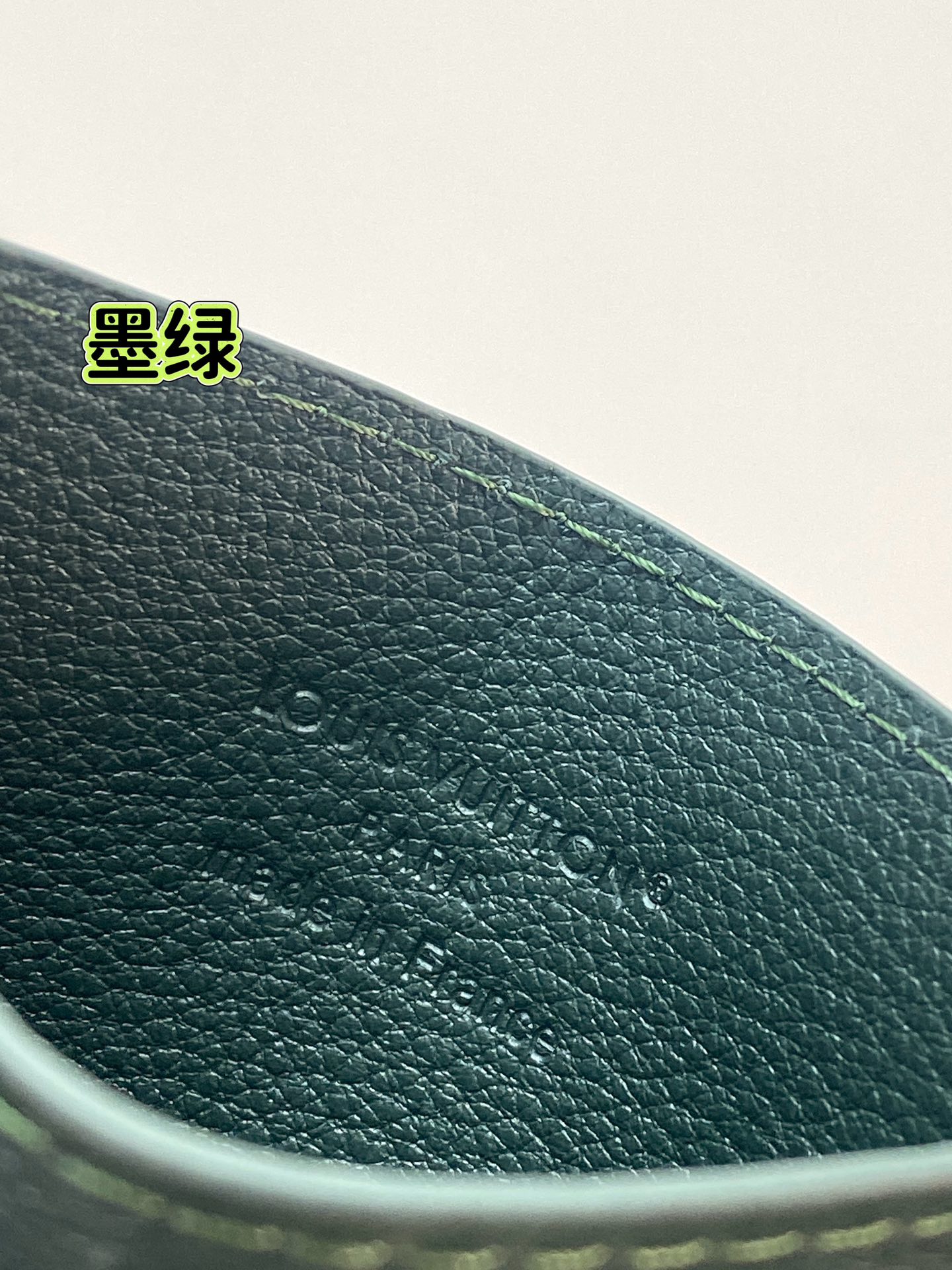 Louis Vuitton Basic Bag Canvas Green M-l-s