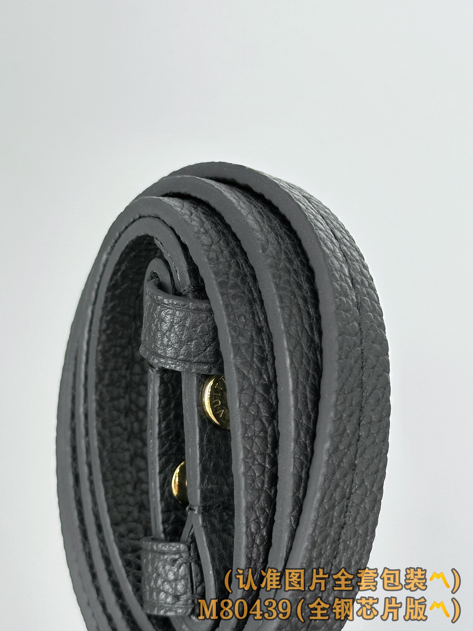 Louis Vuitton Basic Bag Cow Leather Black M-s