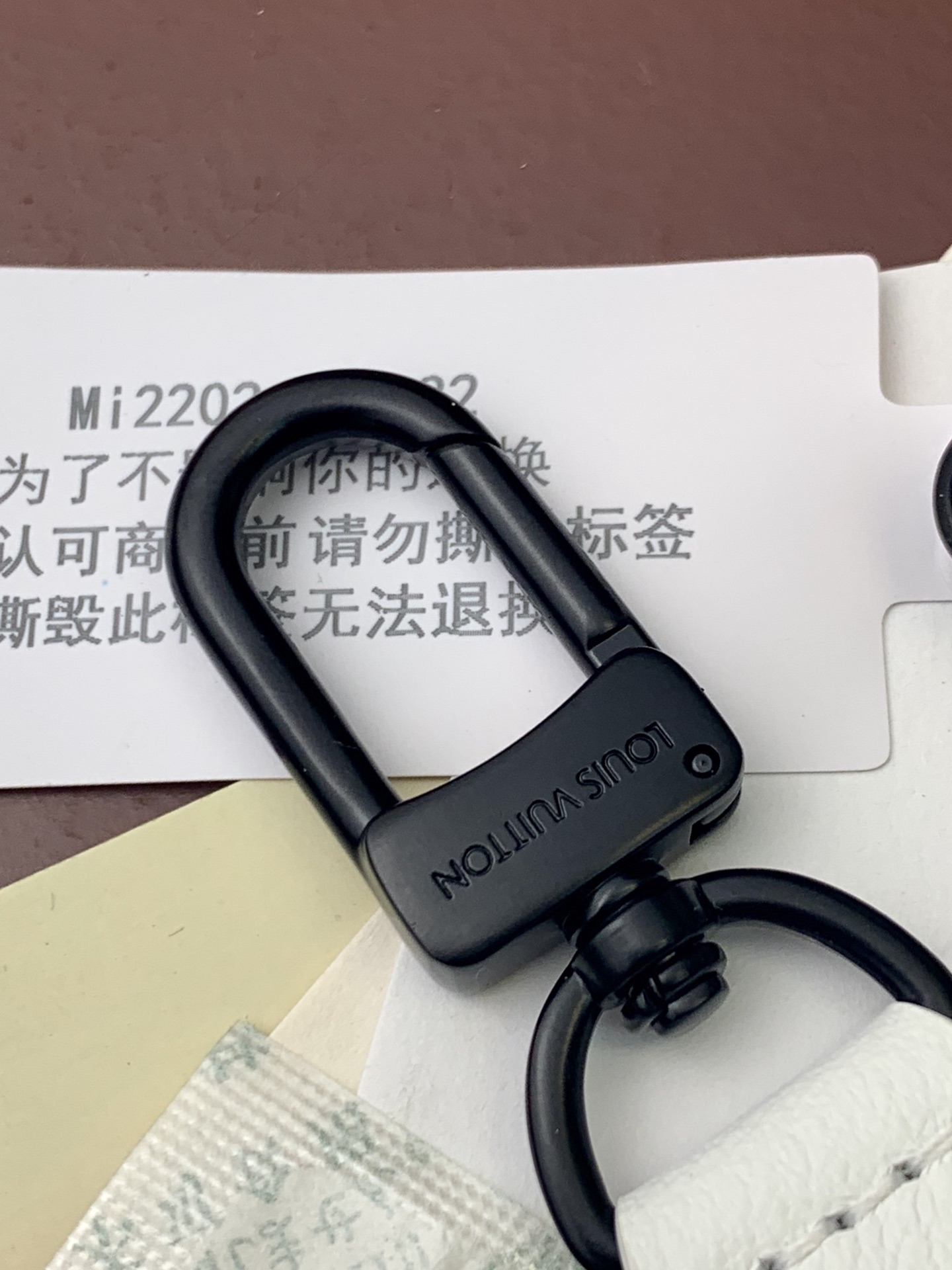 Louis Vuitton Clutch Bag Cow Leather M-s