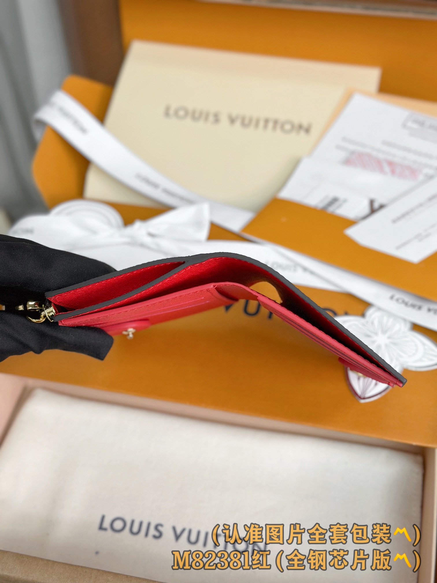 Louis Vuitton Basic Bag Canvas Red M-l-s