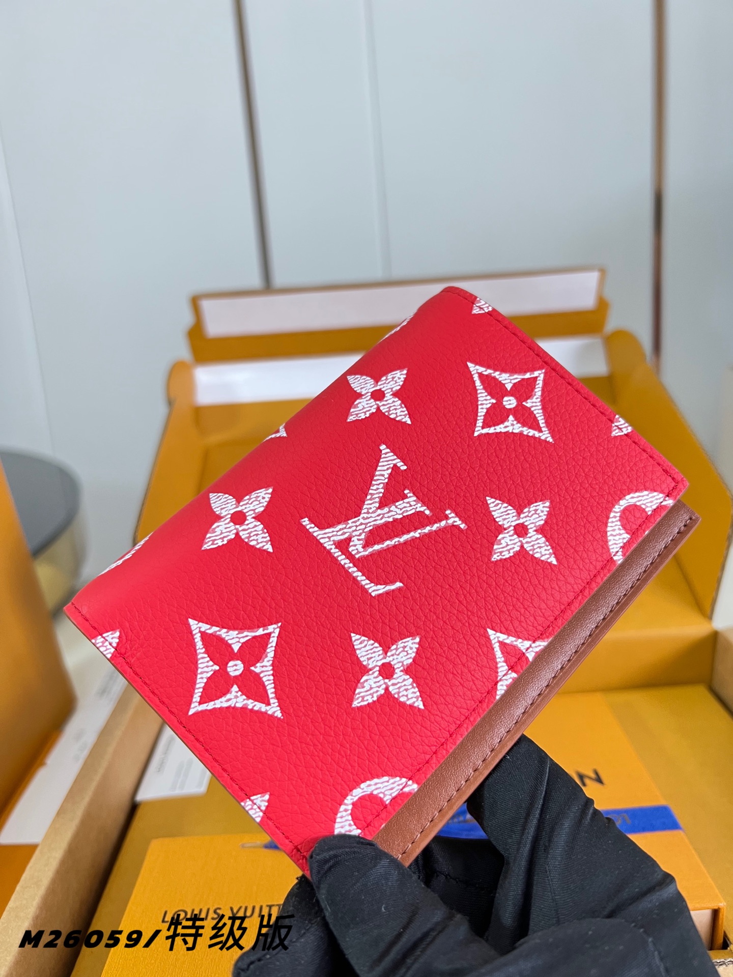 Louis Vuitton Basic Bag Canvas Red M