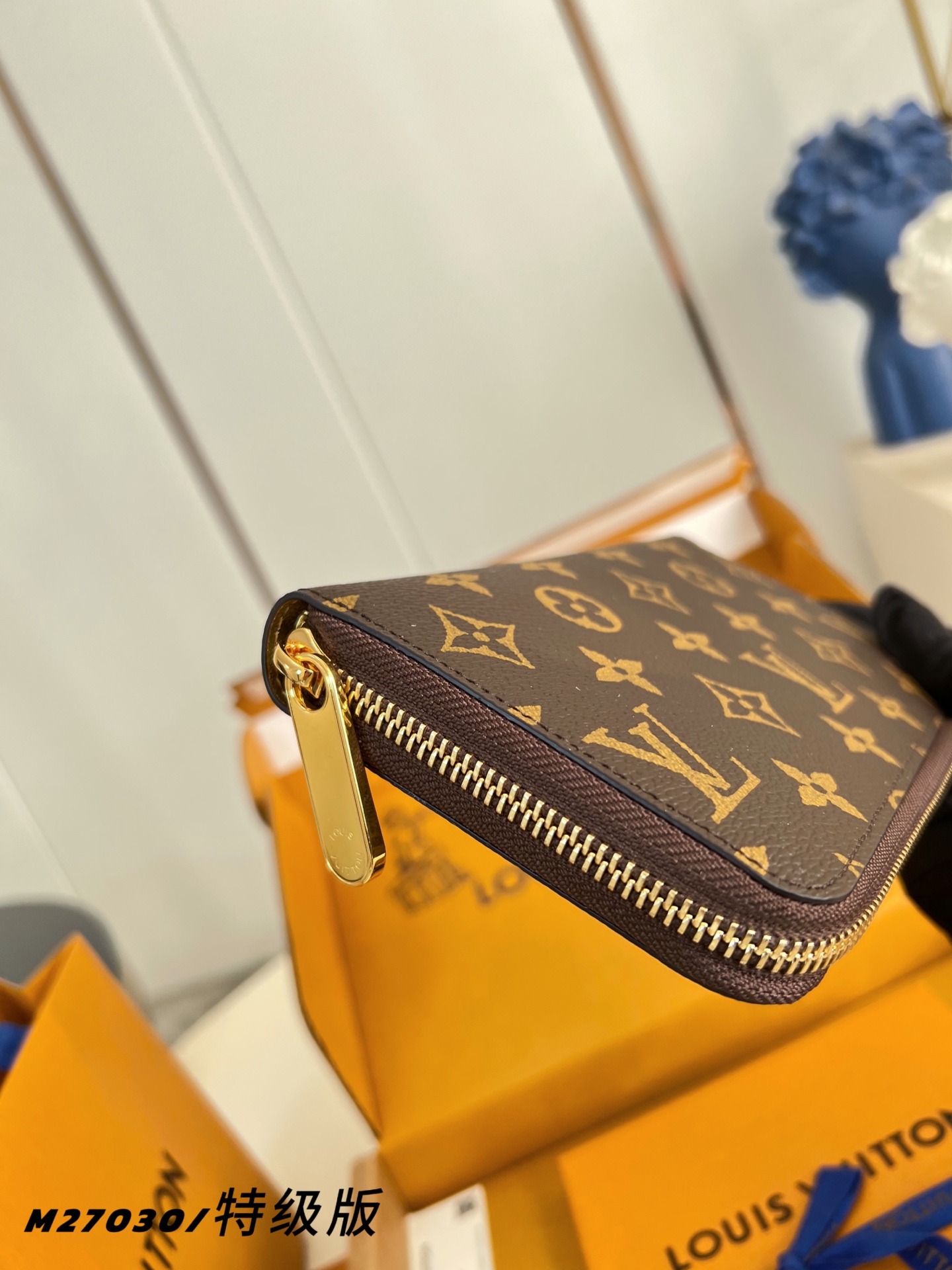 Louis Vuitton Clutch Bag Canvas M
